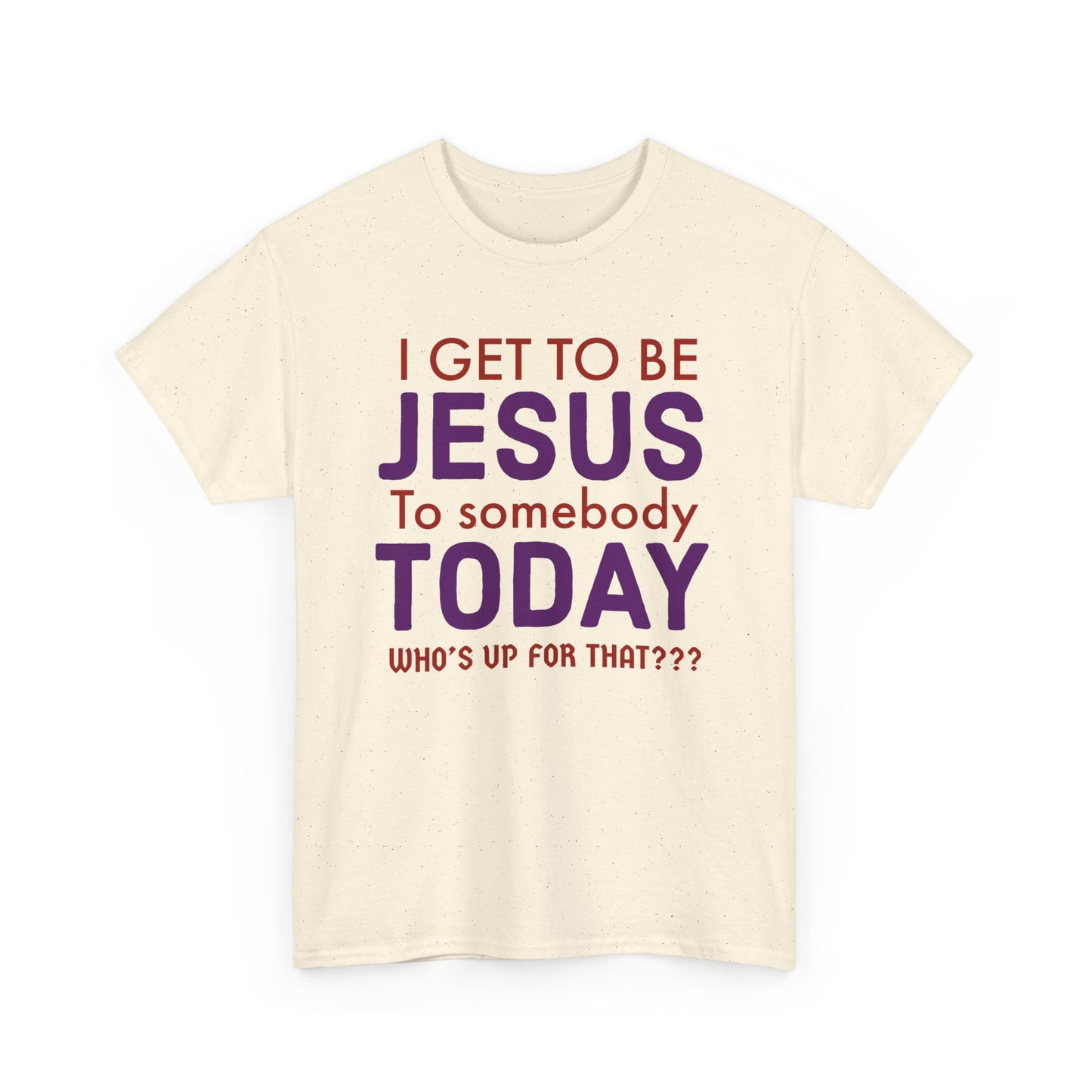 Jesus Today Evangelizer Unisex Tee - Perfect for Faith, Religious Gifts, Inspirational Wear, Church Events, Casual Style