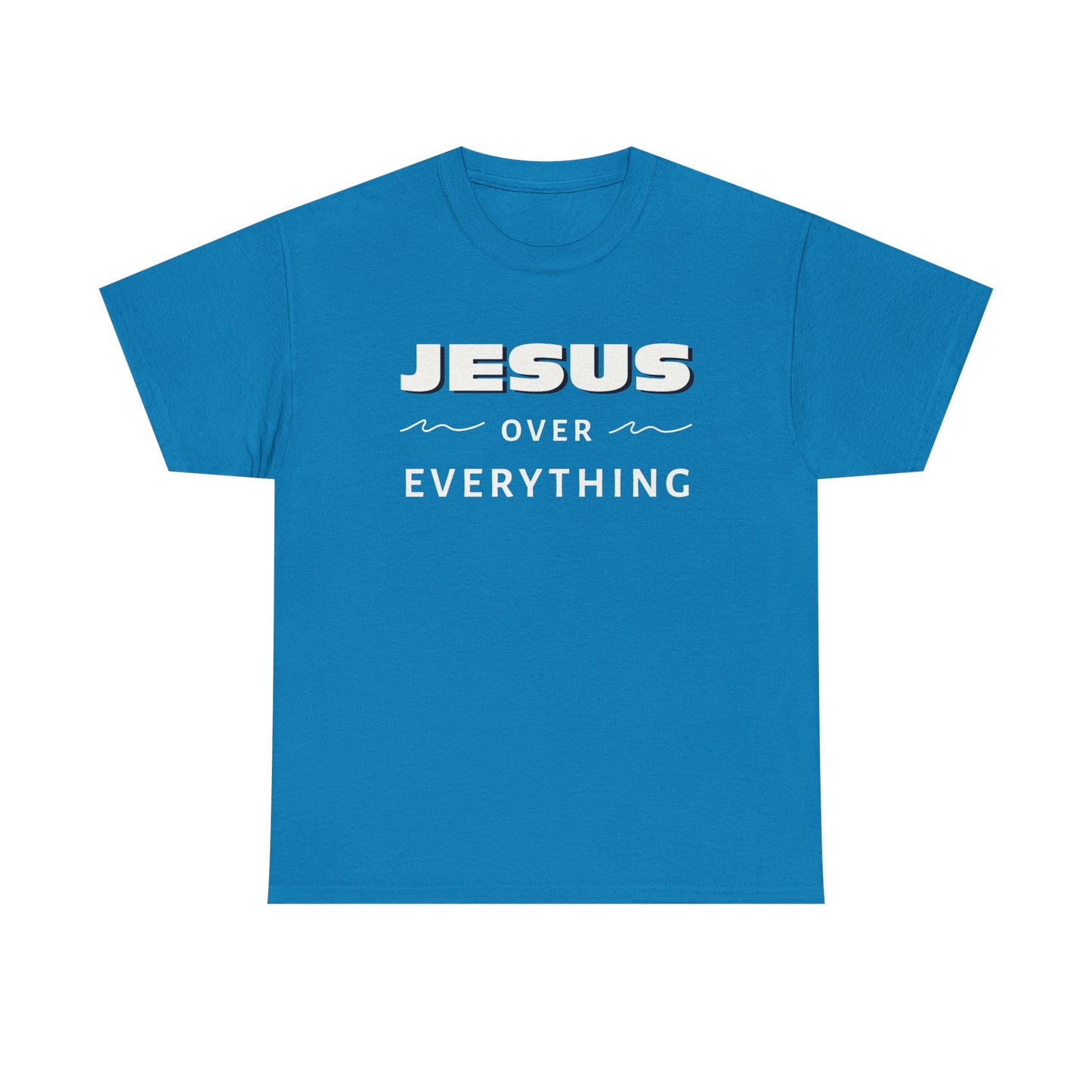 "Jesus Over Everything" Unisex Heavy Cotton Tee