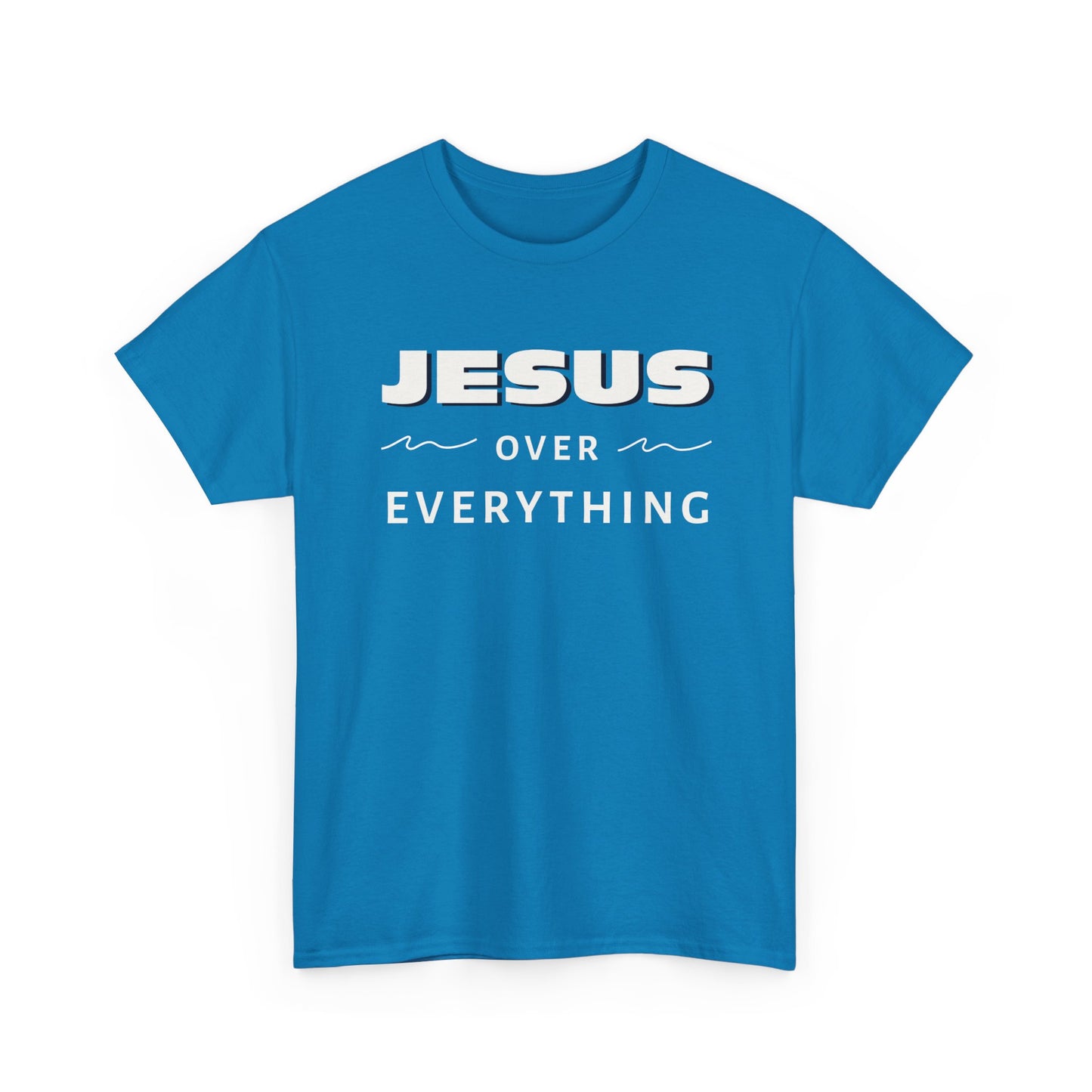 "Jesus Over Everything" Unisex Heavy Cotton Tee