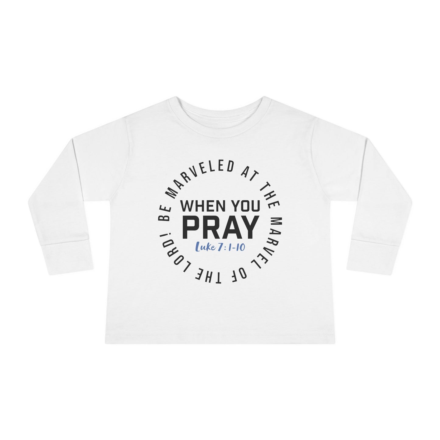 "Be Marveled" Toddler Long Sleeve Tee
