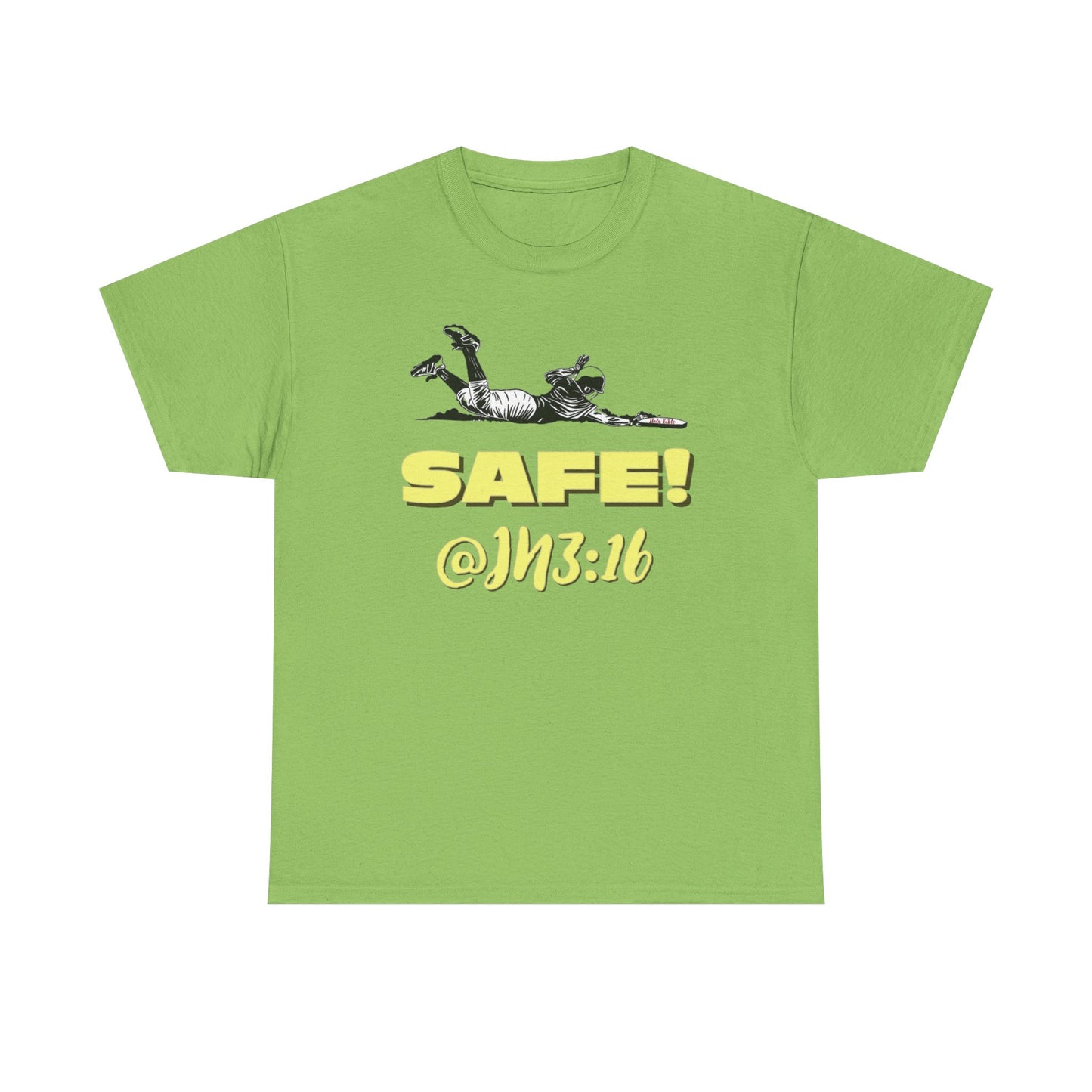 "Safe @ John 3:16" Unisex Heavy Cotton Tee