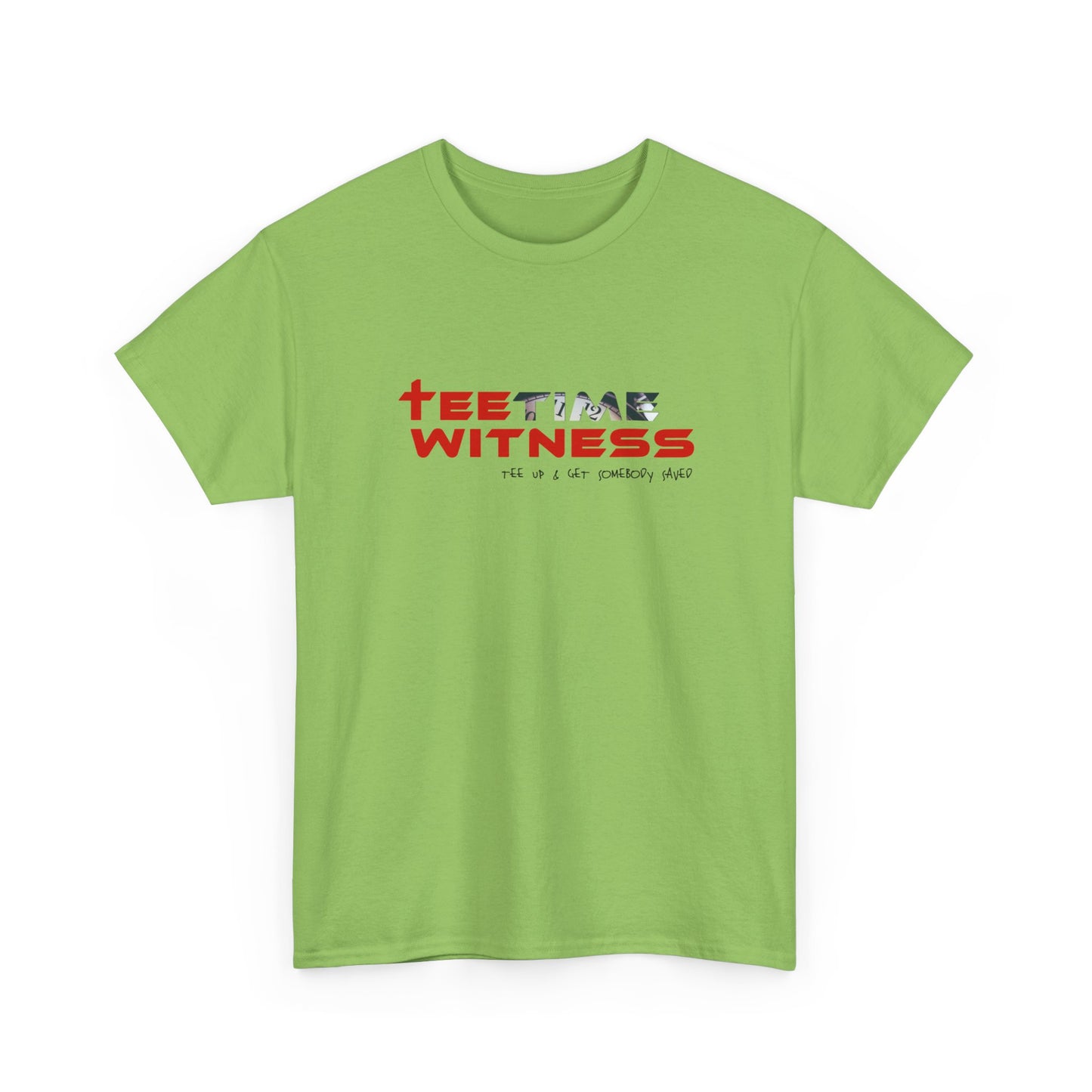 "Teetime Witness" Unisex Heavy Cotton Tee