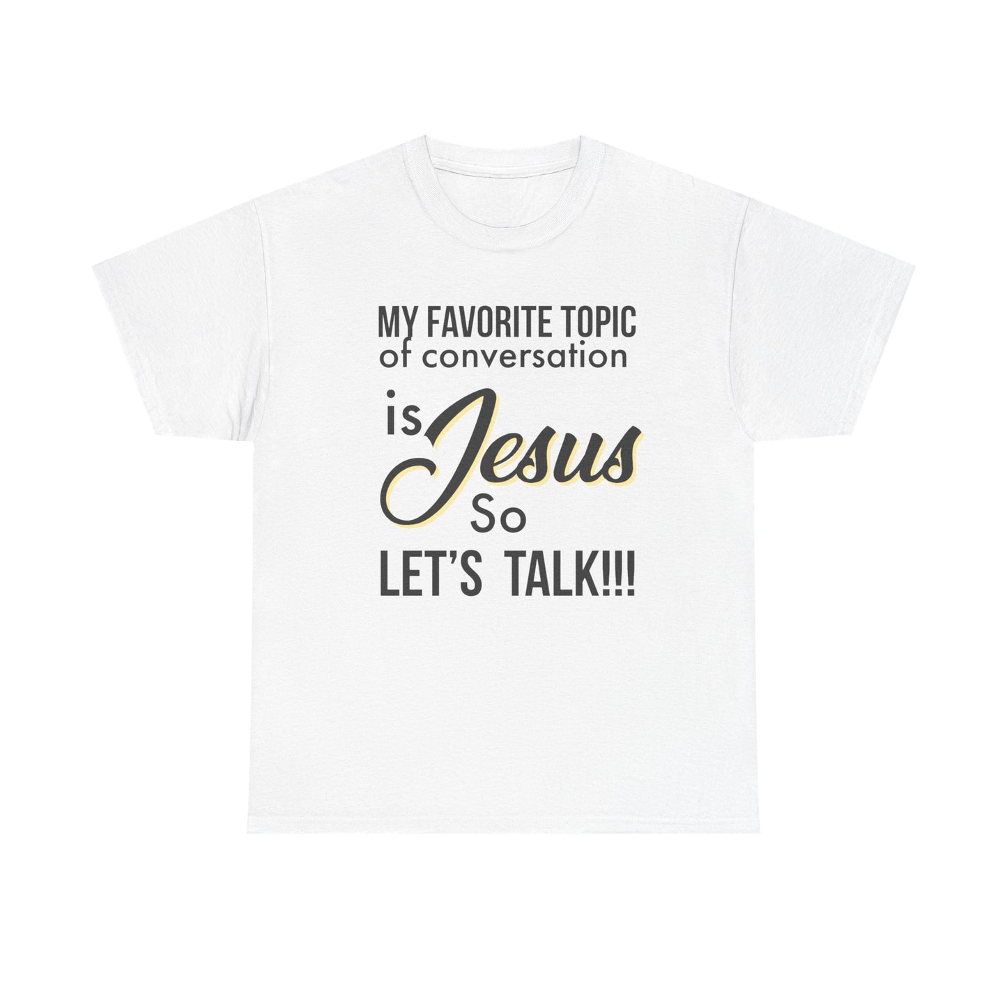 "My Favorite Topic" Unisex Tee