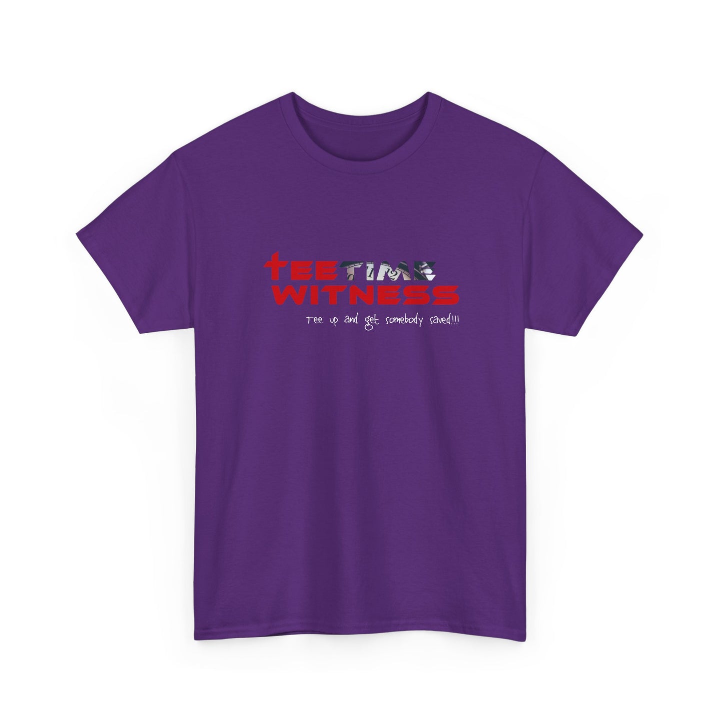 "Teetime Witness" Unisex Heavy Cotton Tee