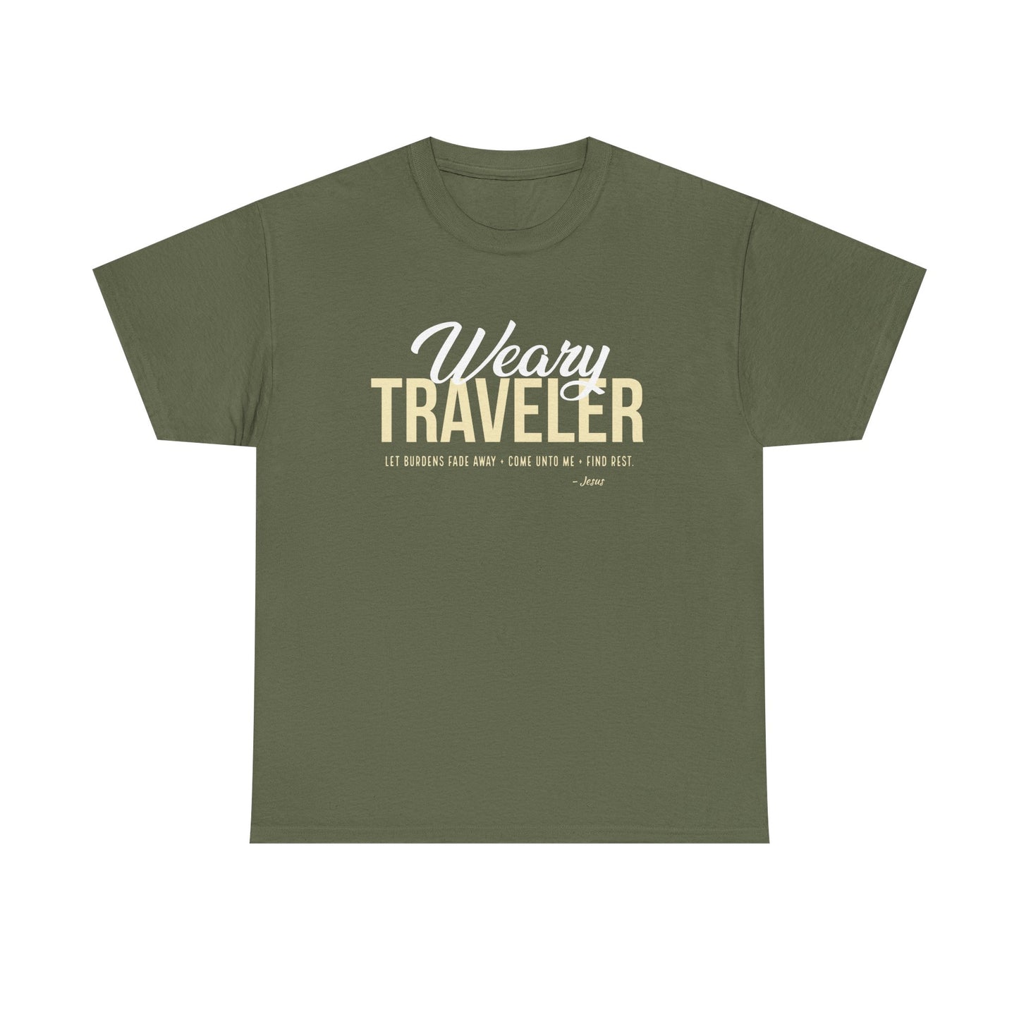 "Weary Traveler" Unisex Heavy Cotton Tee
