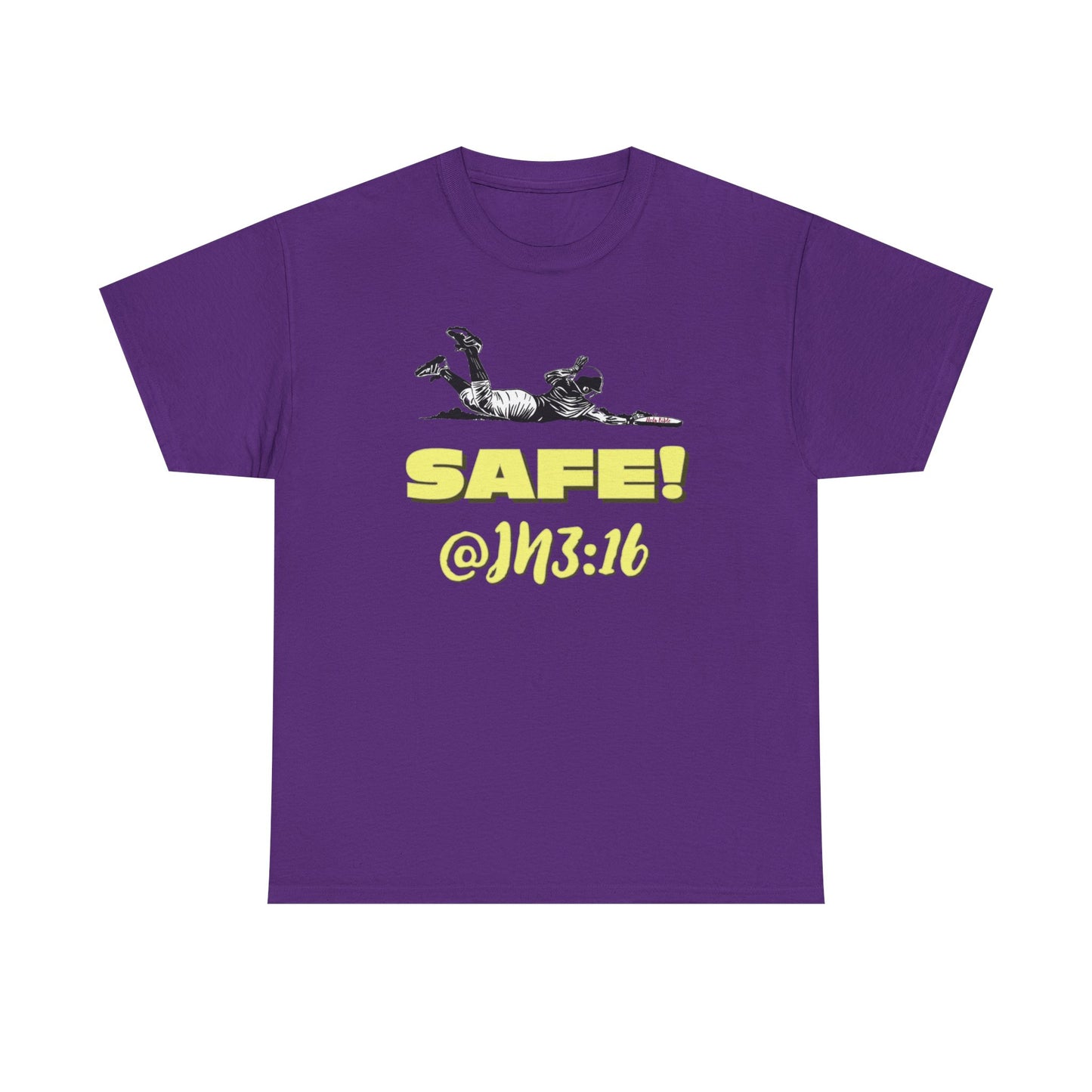 "Safe @ John 3:16" Unisex Heavy Cotton Tee