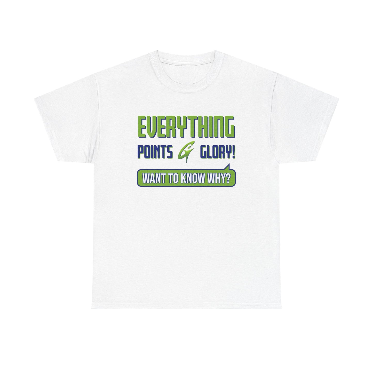 "Everything Points" Unisex Heavy Cotton Tee