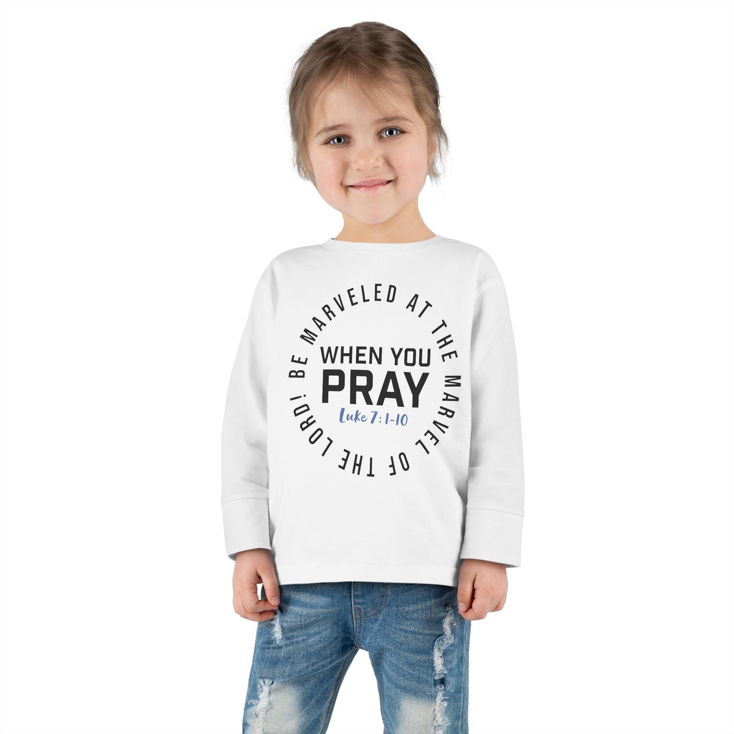 "Be Marveled" Toddler Long Sleeve Tee