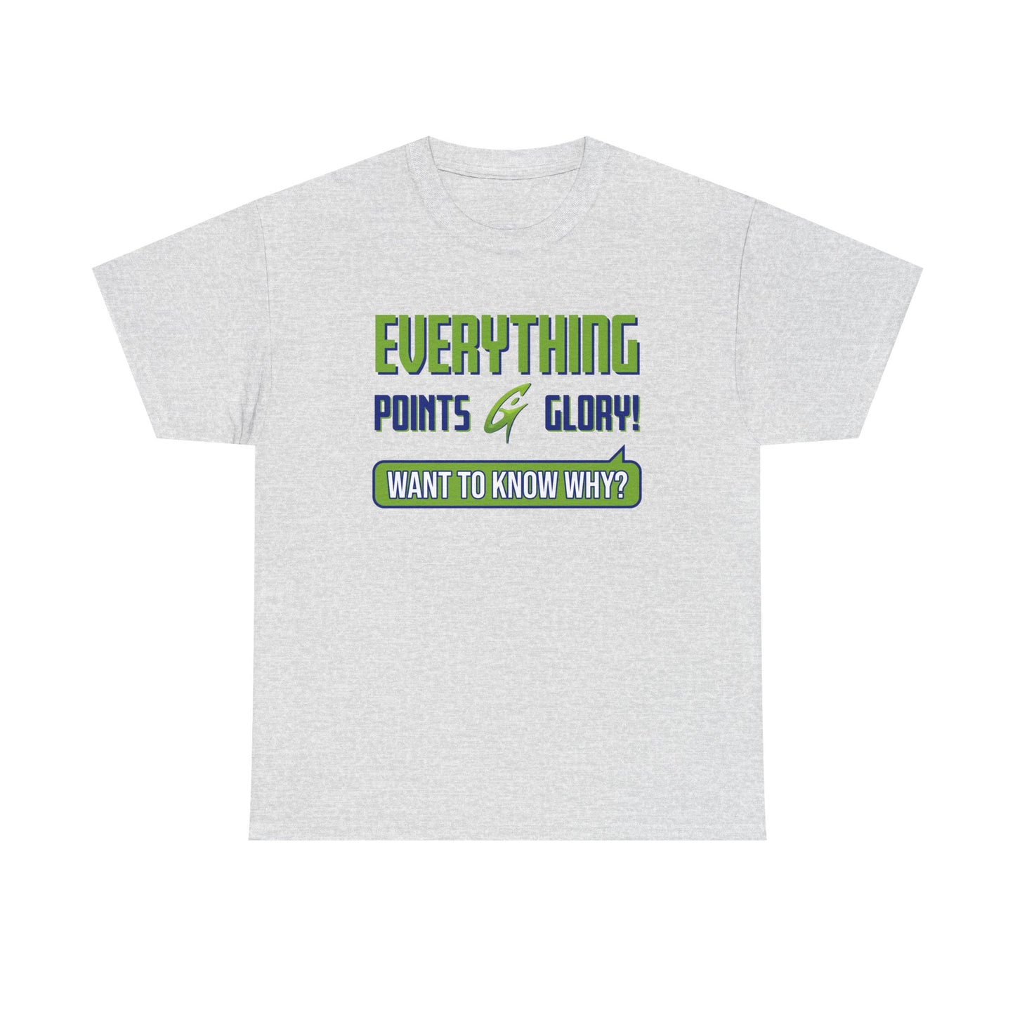 "Everything Points" Unisex Heavy Cotton Tee