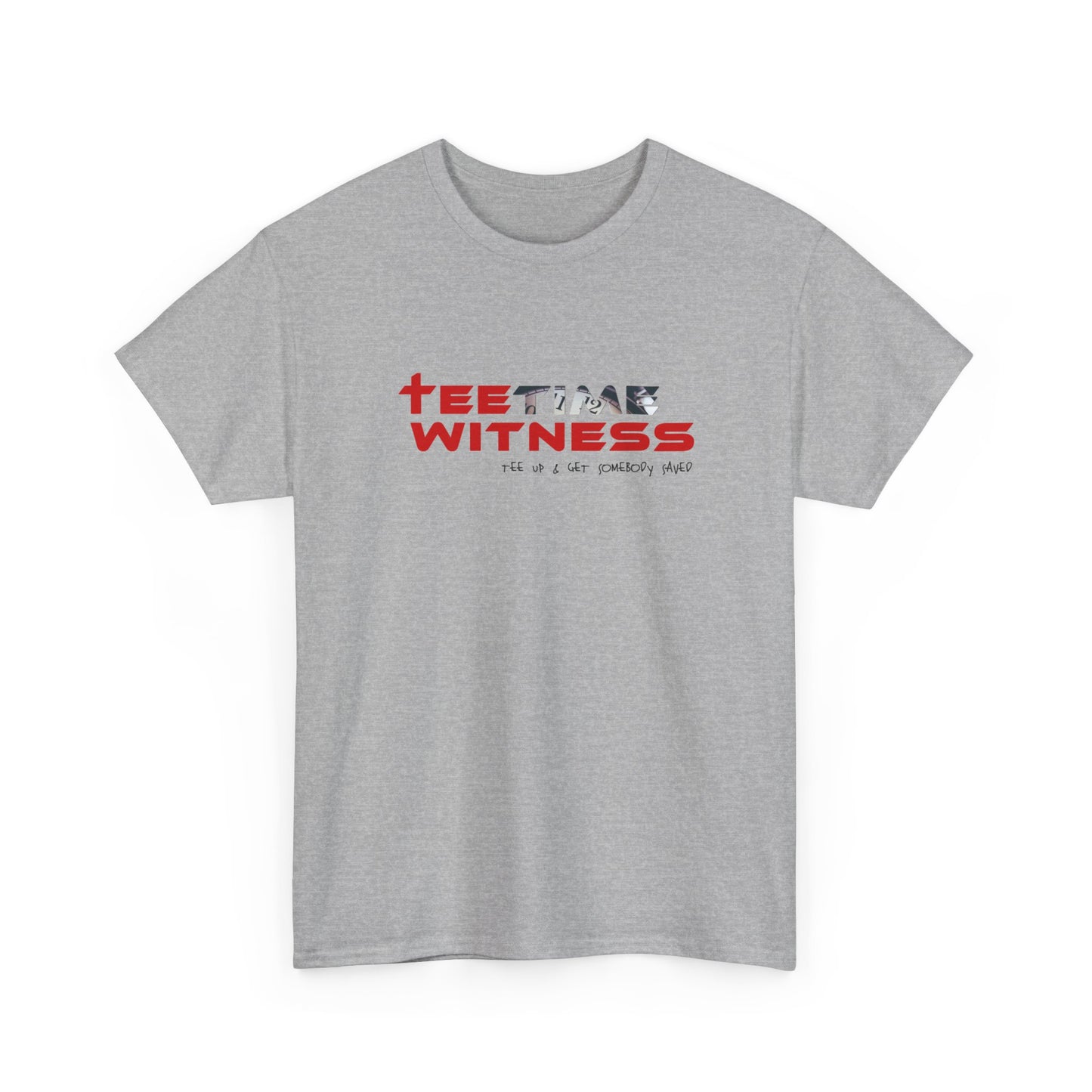 "Teetime Witness" Unisex Heavy Cotton Tee