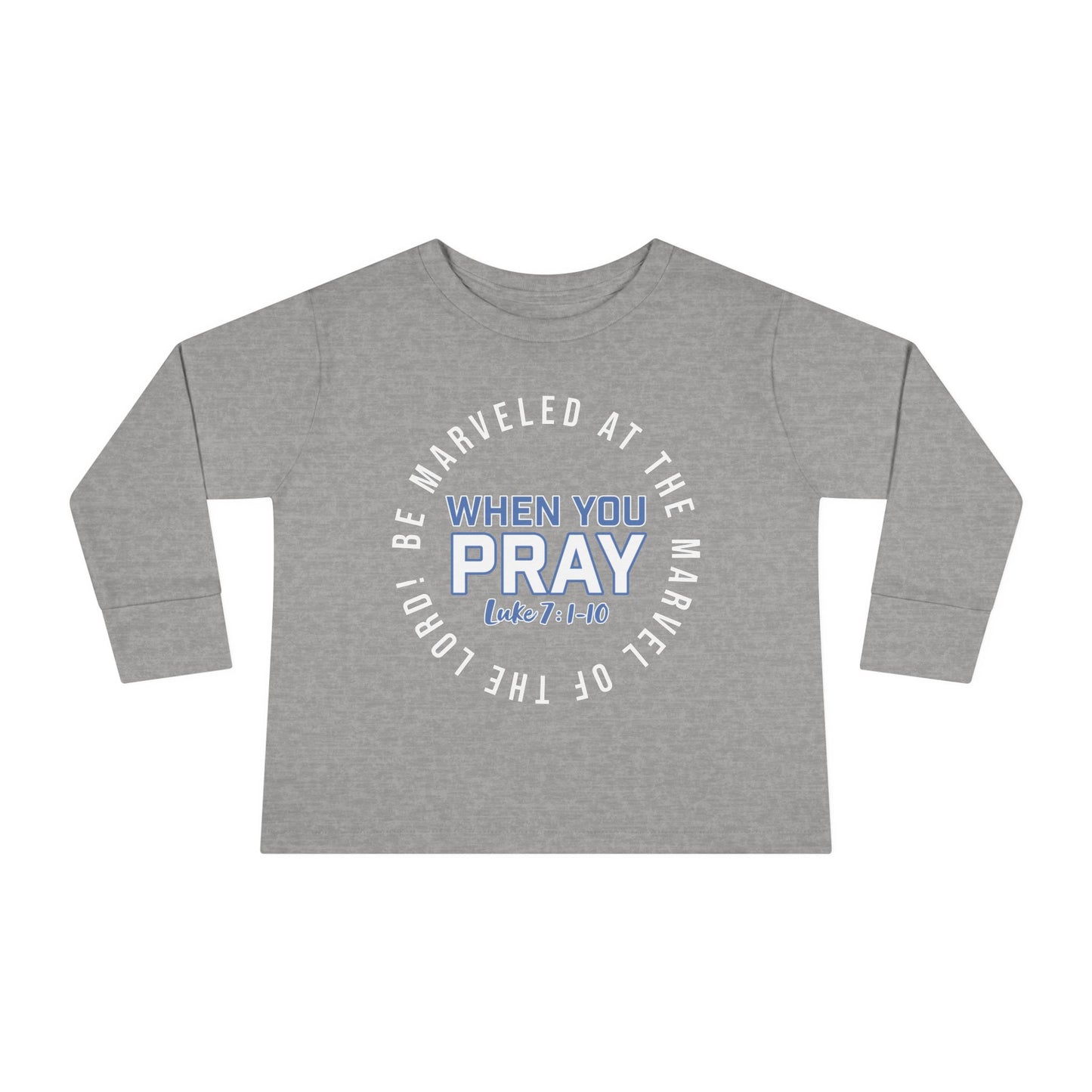 "Be Marveled" Toddler Long Sleeve Tee
