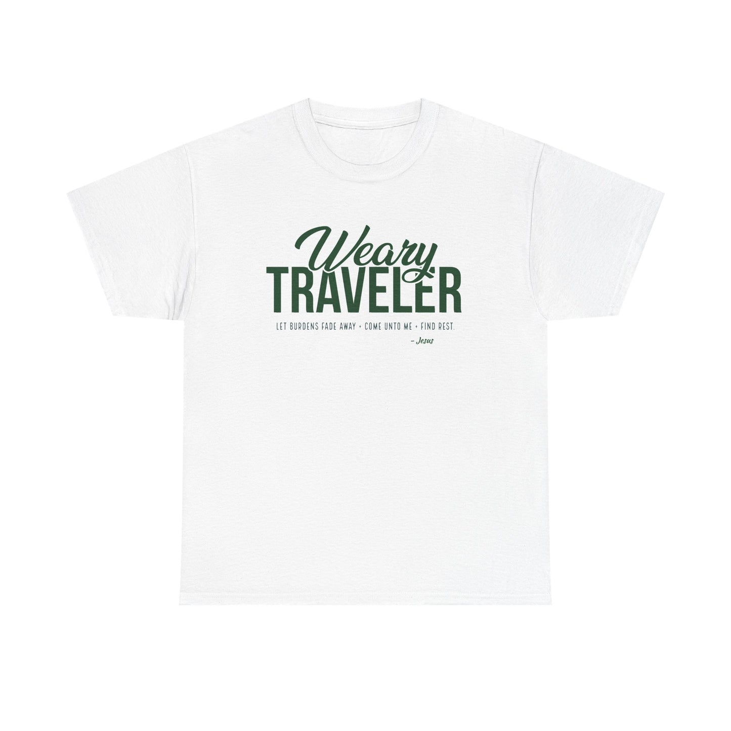 "Weary Traveler" Unisex Heavy Cotton Tee
