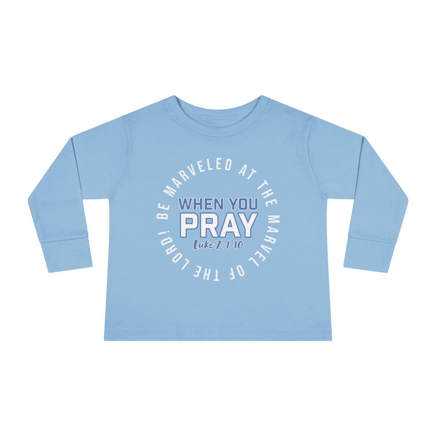 "Be Marveled" Toddler Long Sleeve Tee