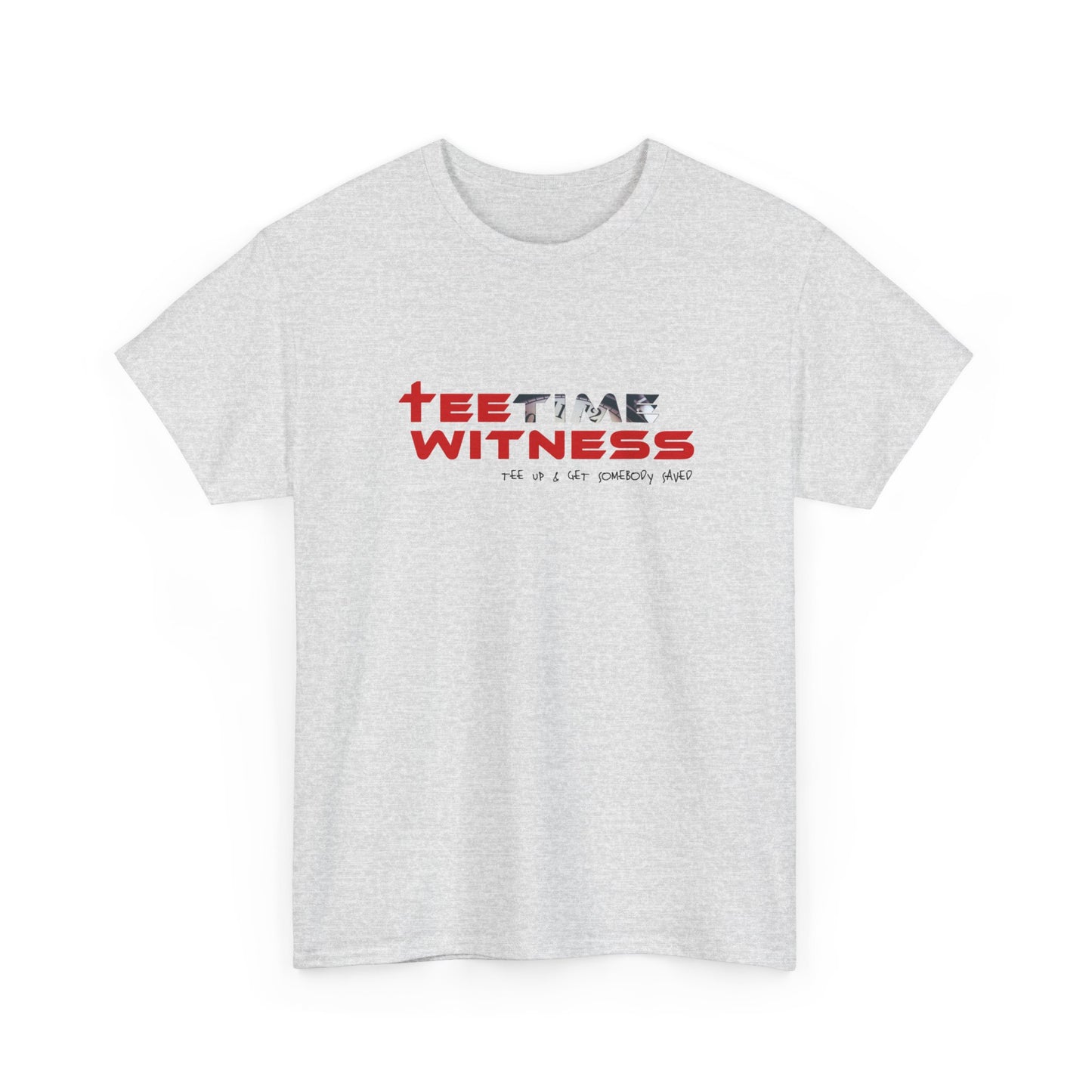 "Teetime Witness" Unisex Heavy Cotton Tee