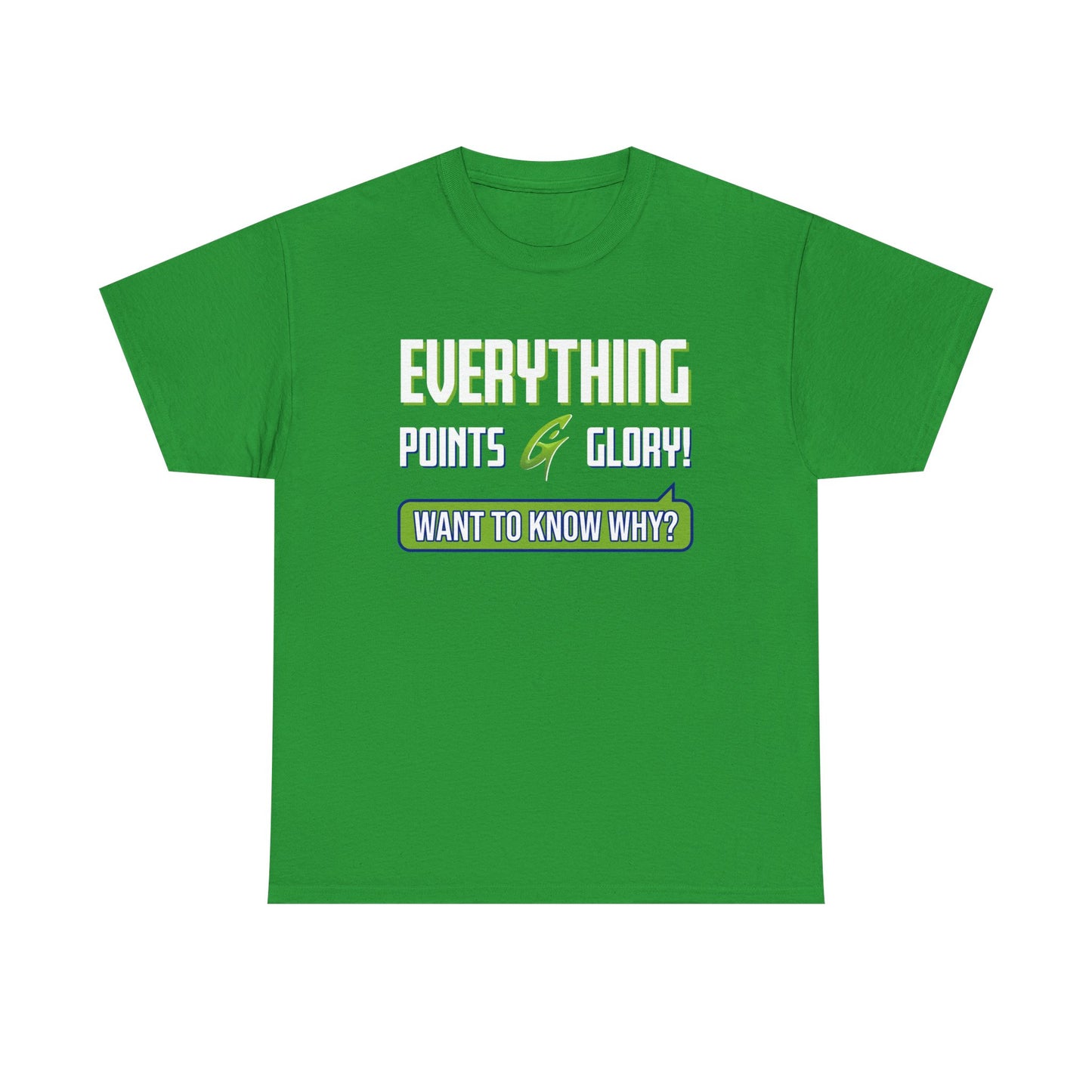 "Everything Points" Unisex Heavy Cotton Tee
