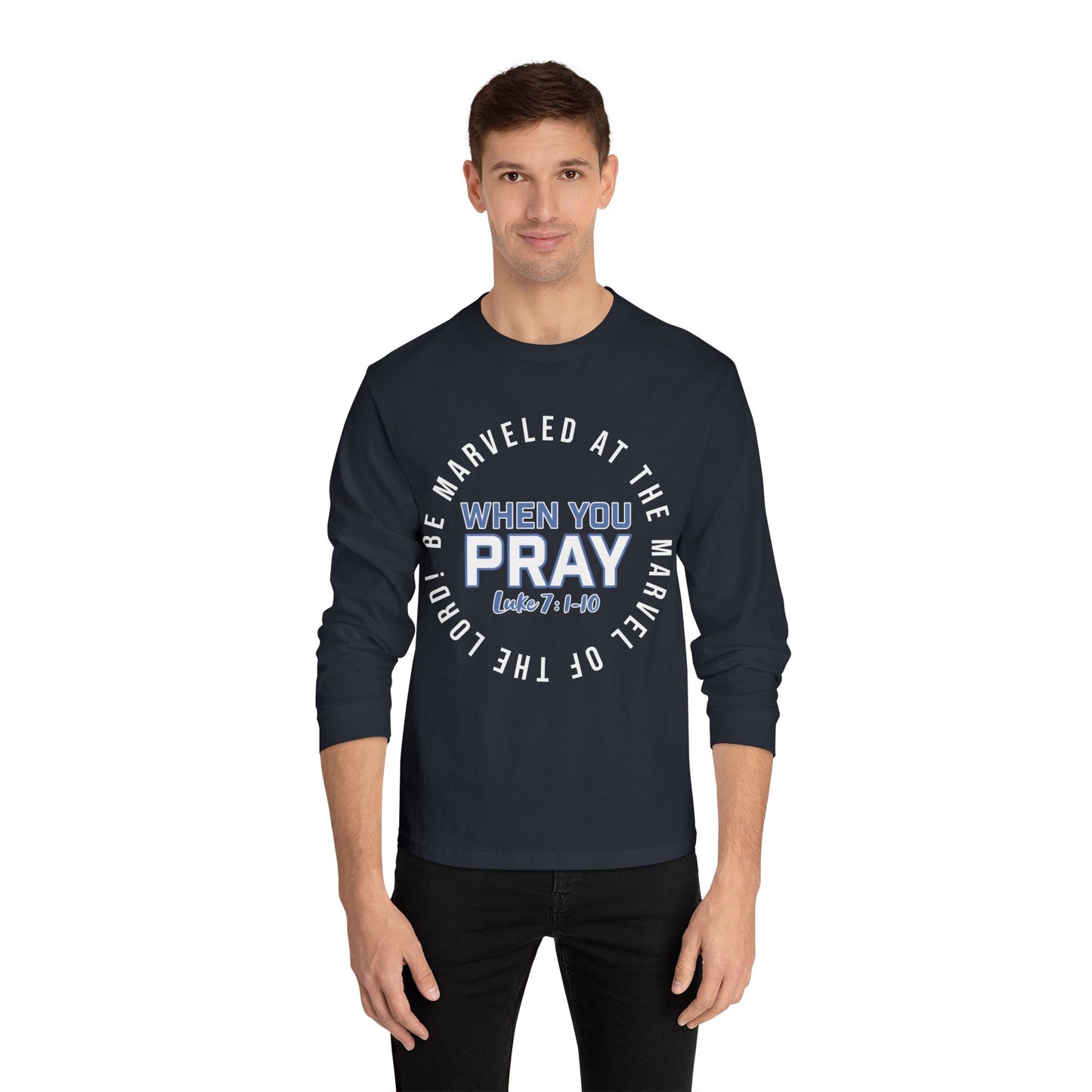 "Be Marveled" Unisex Classic Long Sleeve T-Shirt
