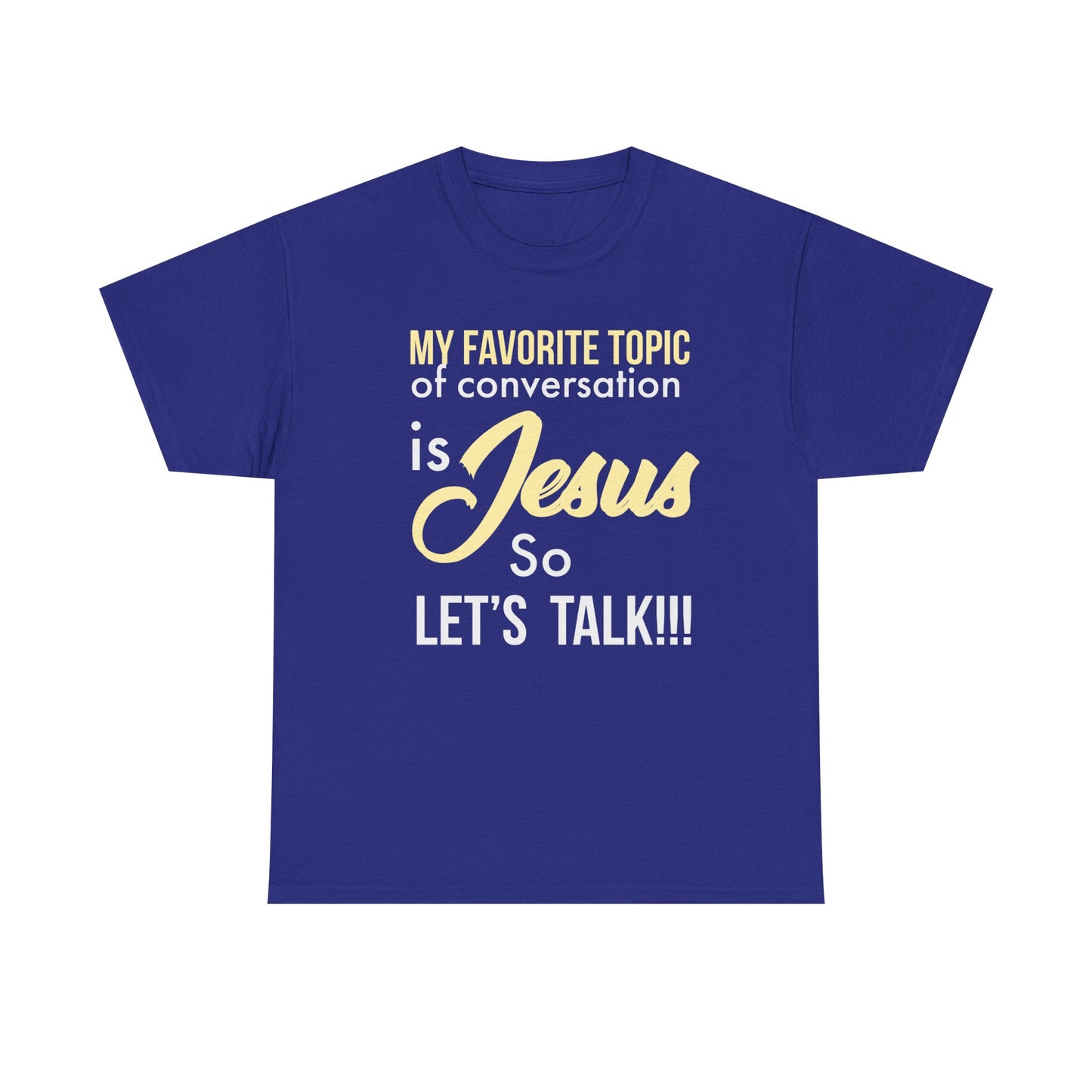 "My Favorite Topic" Unisex Tee