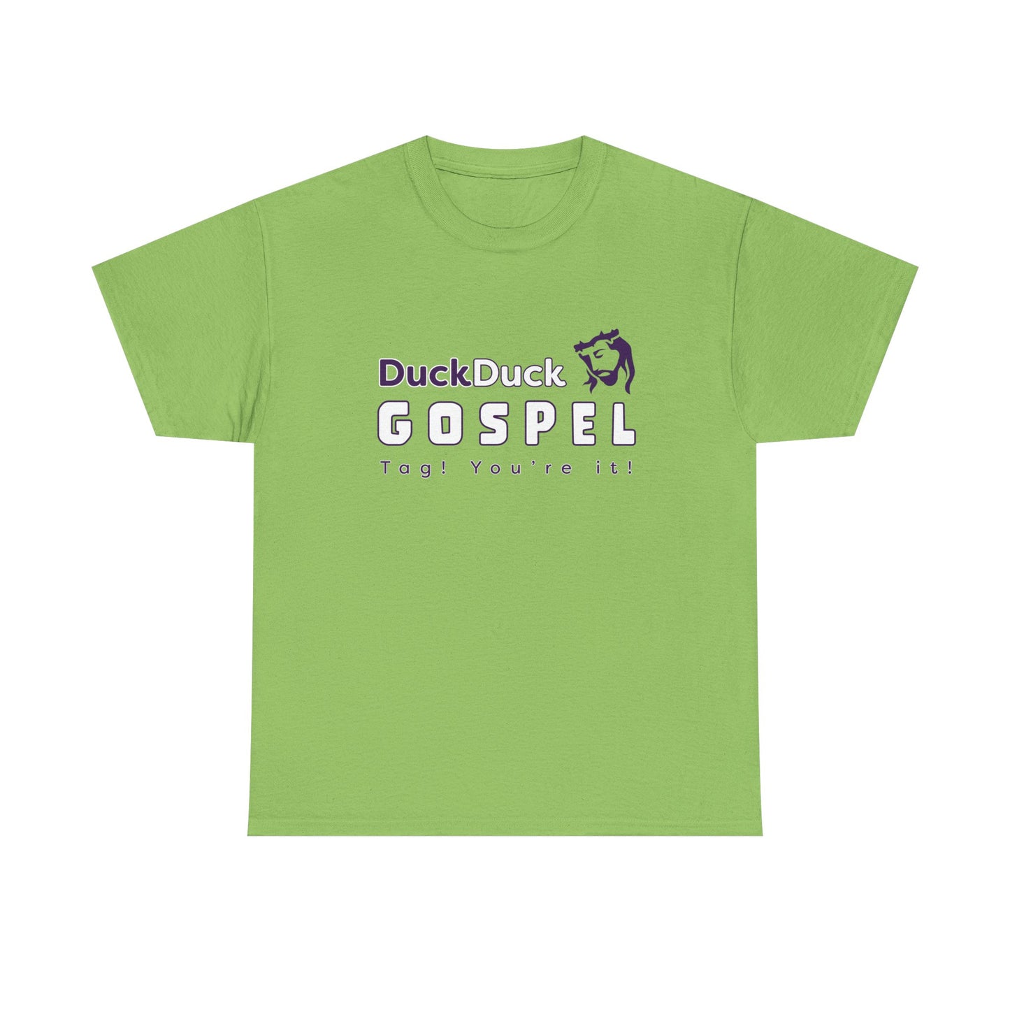 "Duck Duck Gospel" Unisex Heavy Cotton Tee