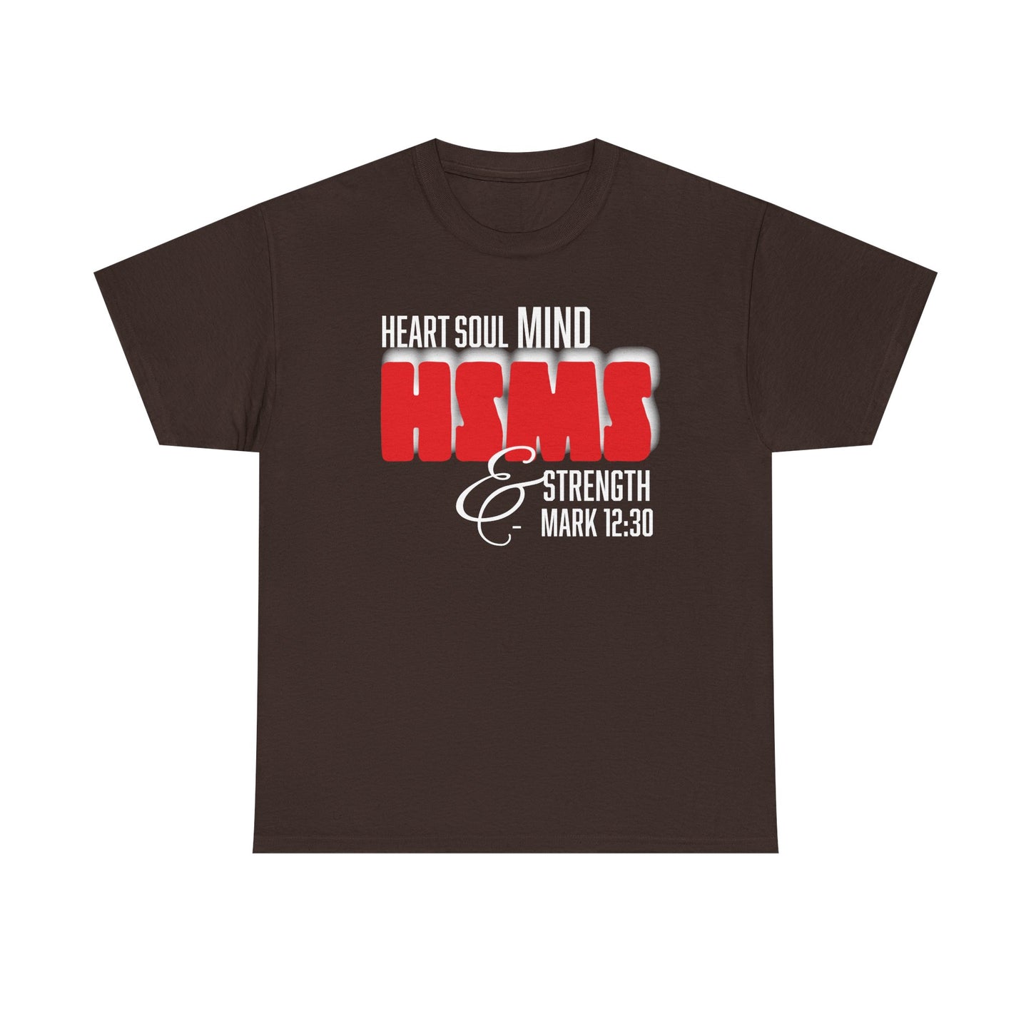 Heart, Soul, Mind Unisex Heavy Cotton Shirt, Faith-Based Apparel, Inspirational Gift, Church Wear, Motivational Clothing
