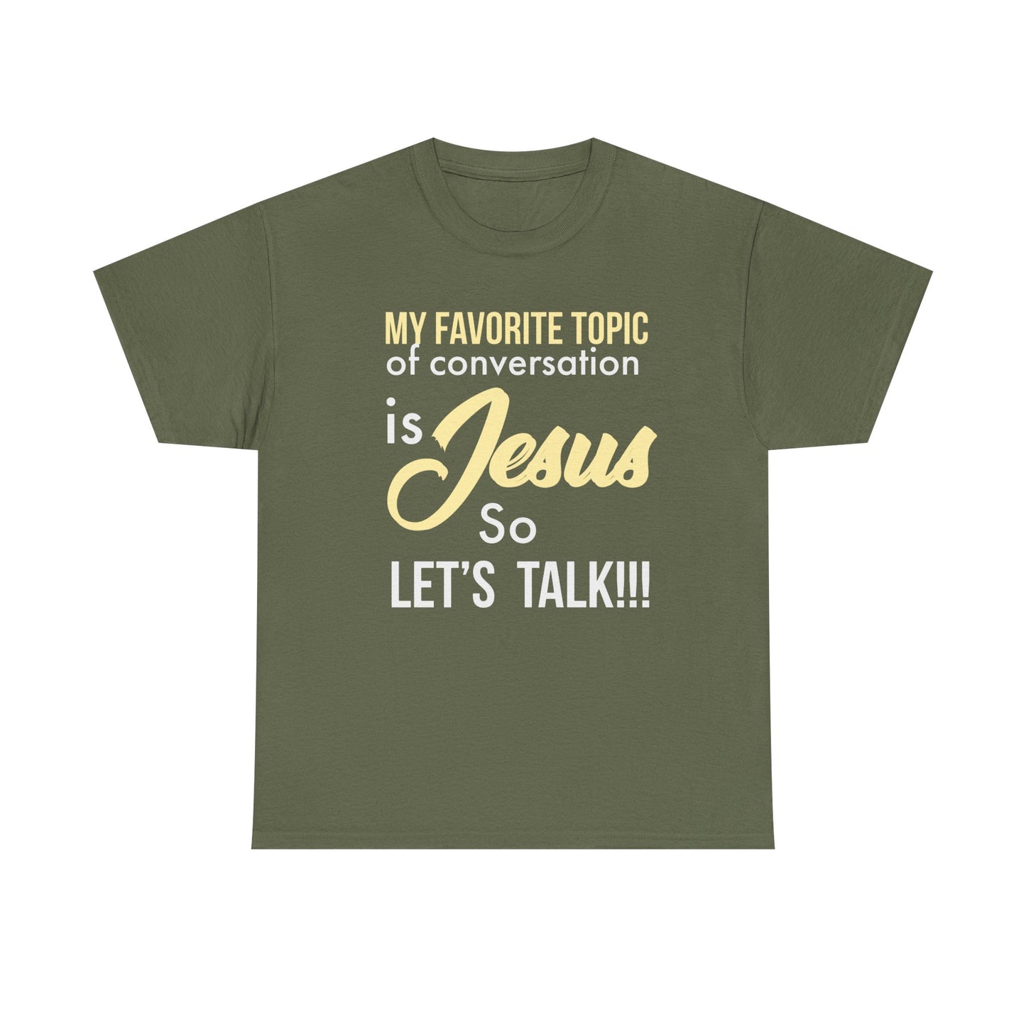 "My Favorite Topic" Unisex Tee