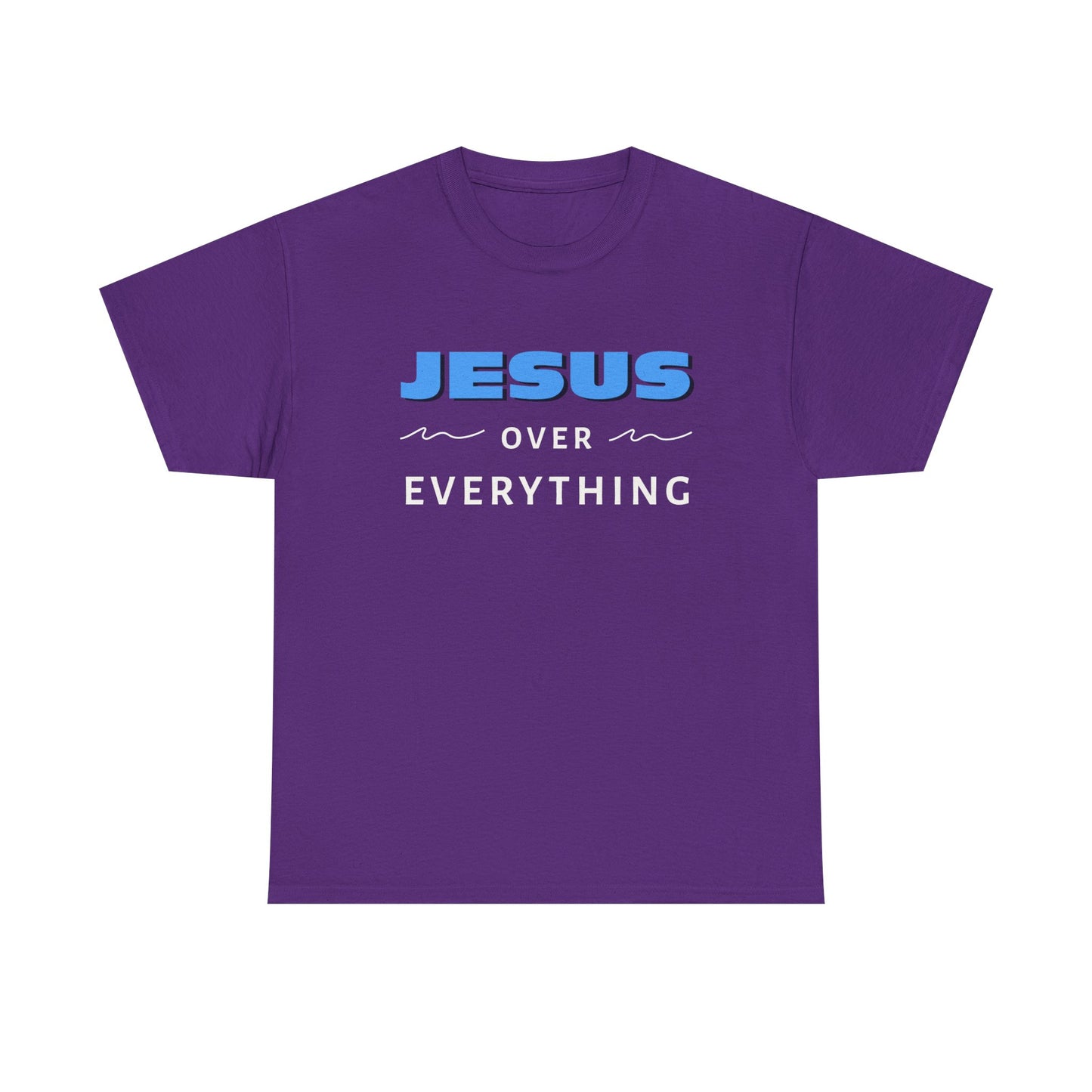 "Jesus Over Everything" Unisex Heavy Cotton Tee