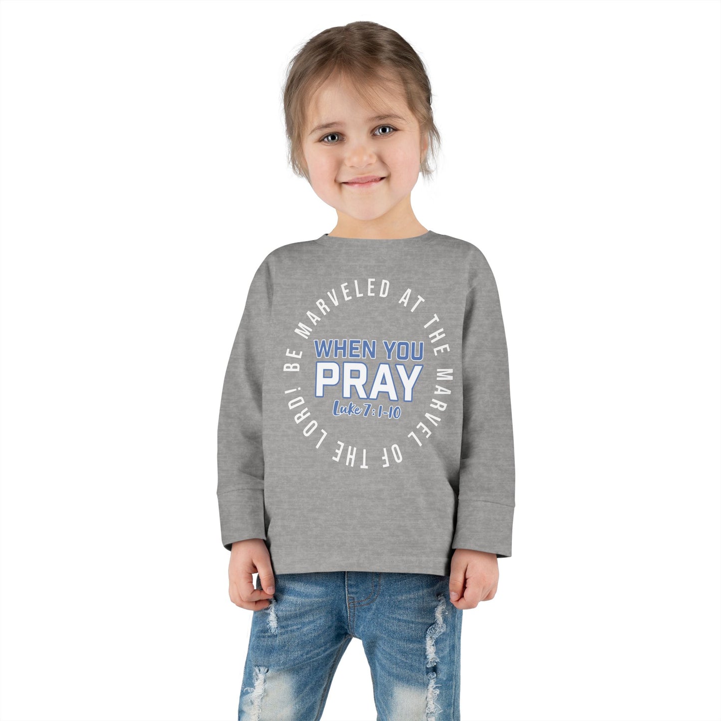 "Be Marveled" Toddler Long Sleeve Tee