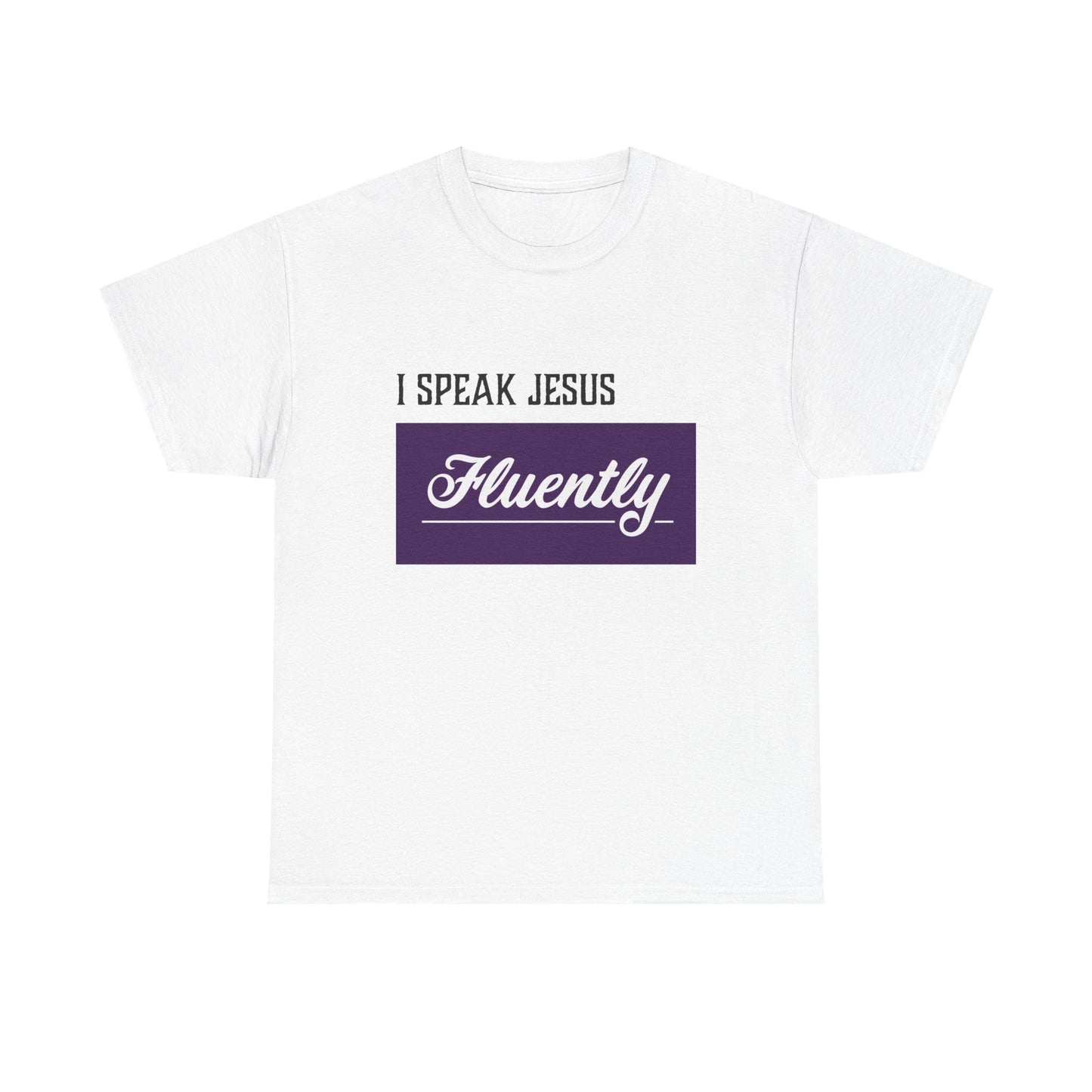 "I Speak Jesus" Unisex Heavy Cotton Tee