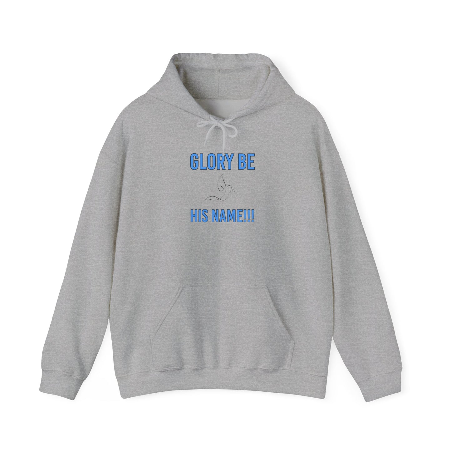 "Glory Be His Name" Hooded Sweatshirt