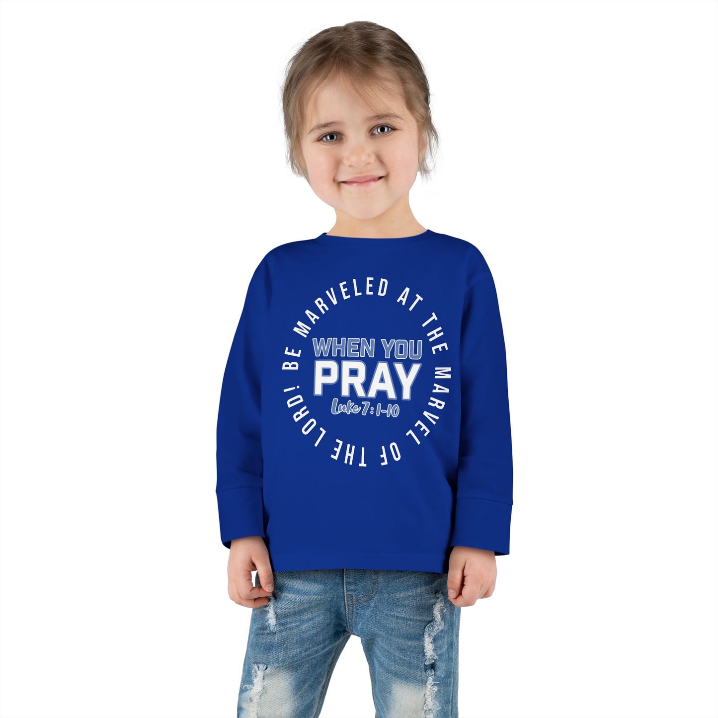 "Be Marveled" Toddler Long Sleeve Tee