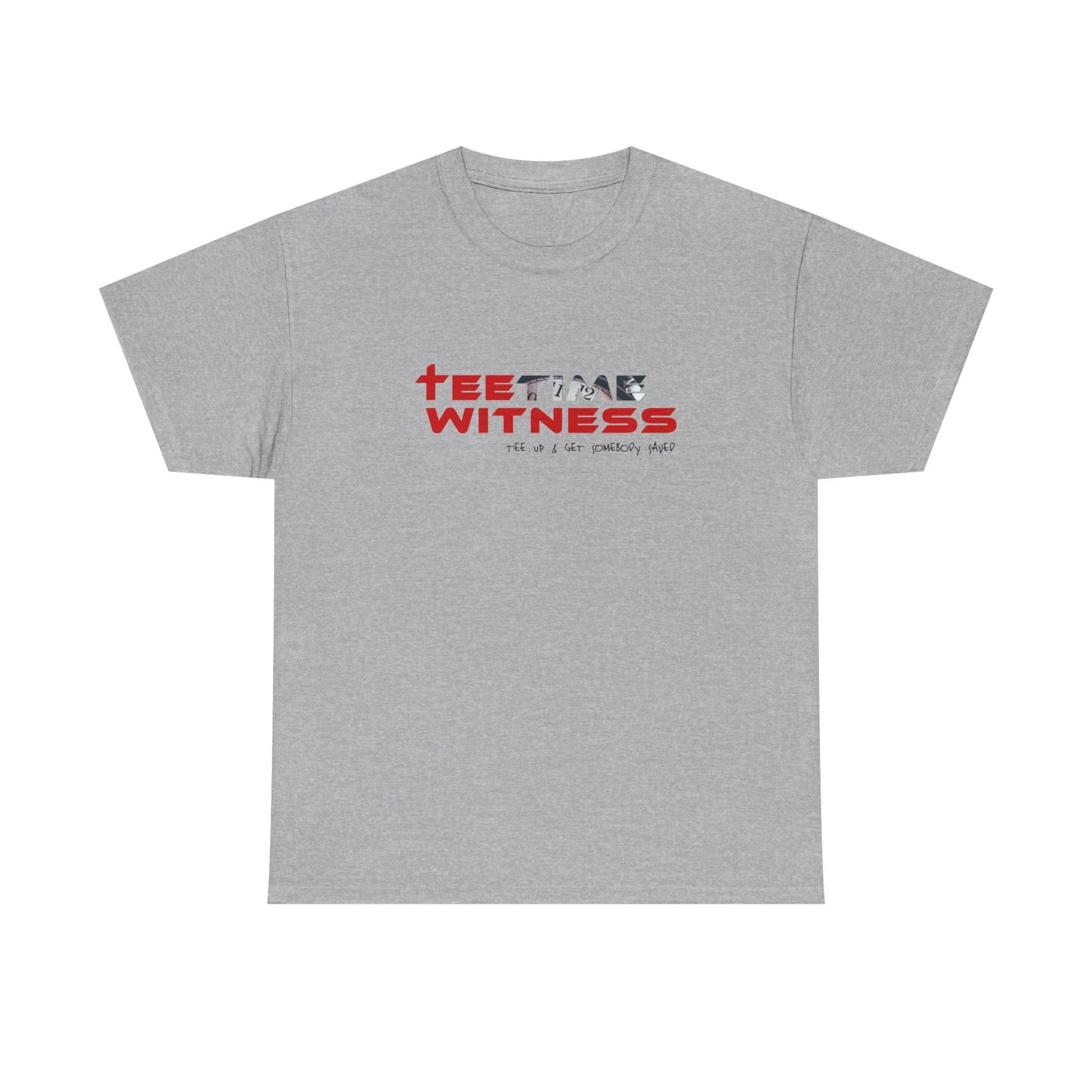 "Teetime Witness" Unisex Heavy Cotton Tee