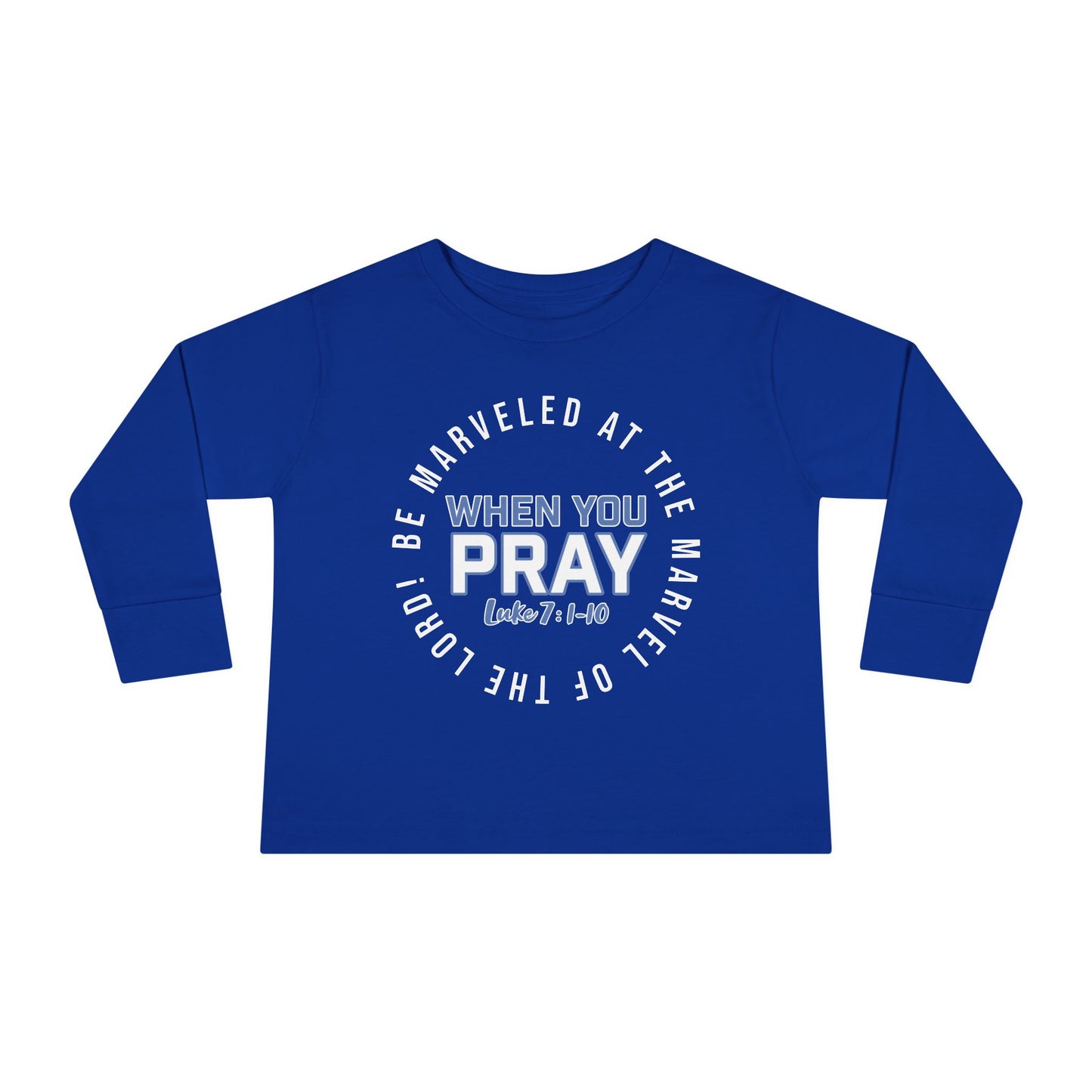 "Be Marveled" Toddler Long Sleeve Tee
