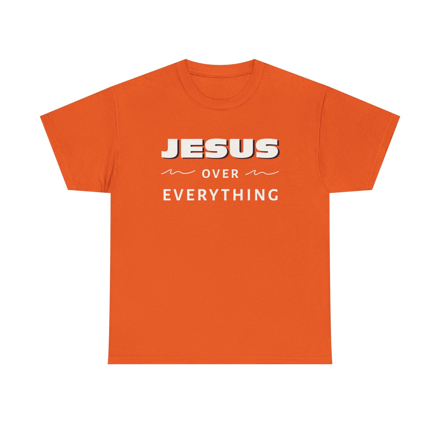 "Jesus Over Everything" Unisex Heavy Cotton Tee