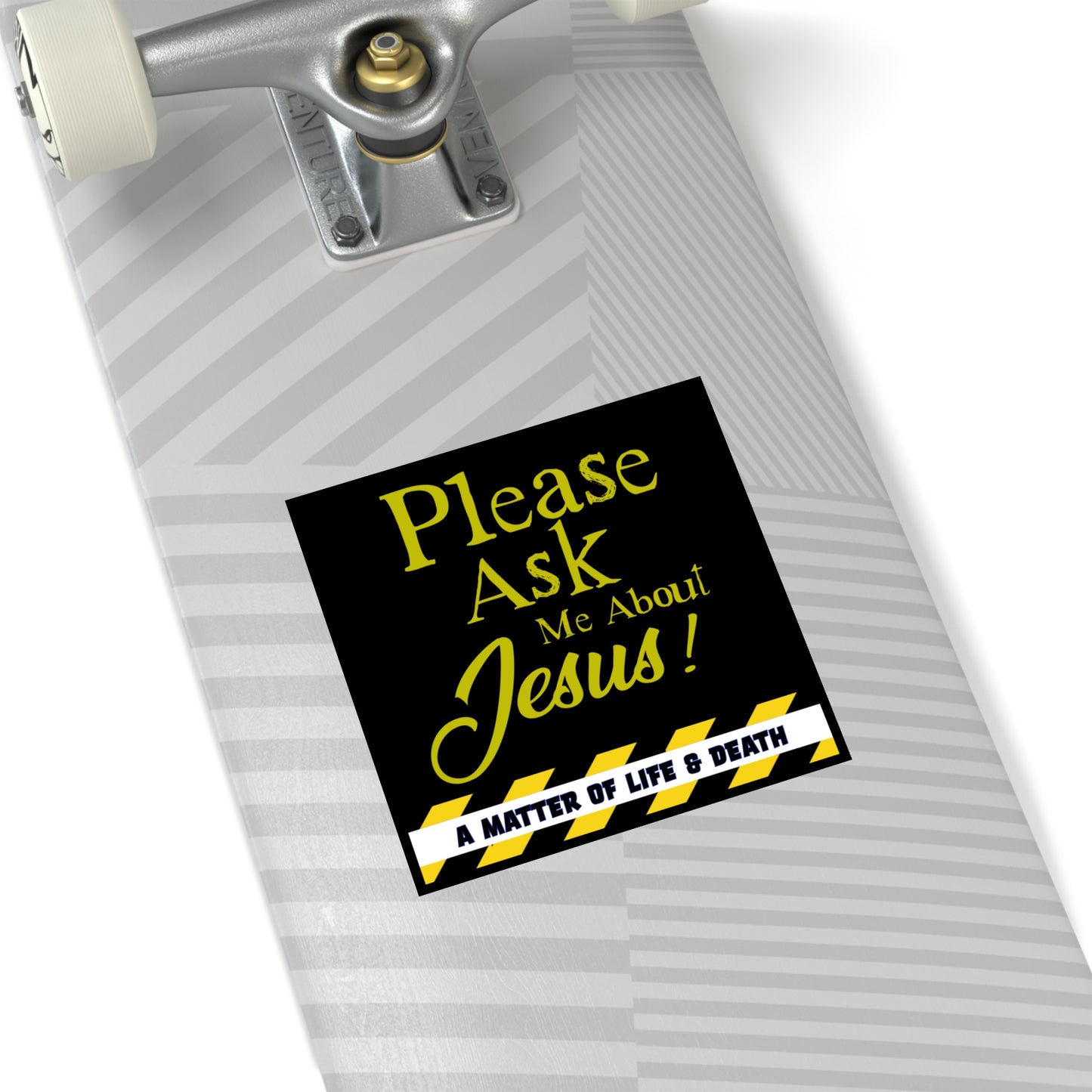 "Me About Jesus" Sticker