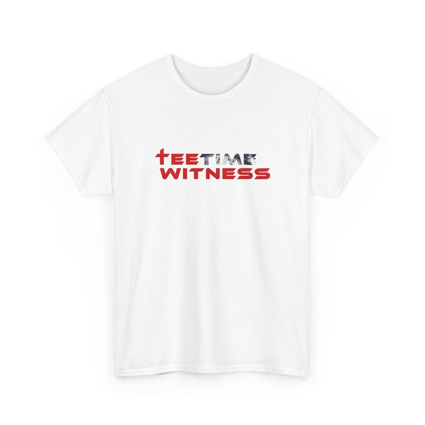 "Teetime Witness" Unisex Heavy Cotton Tee