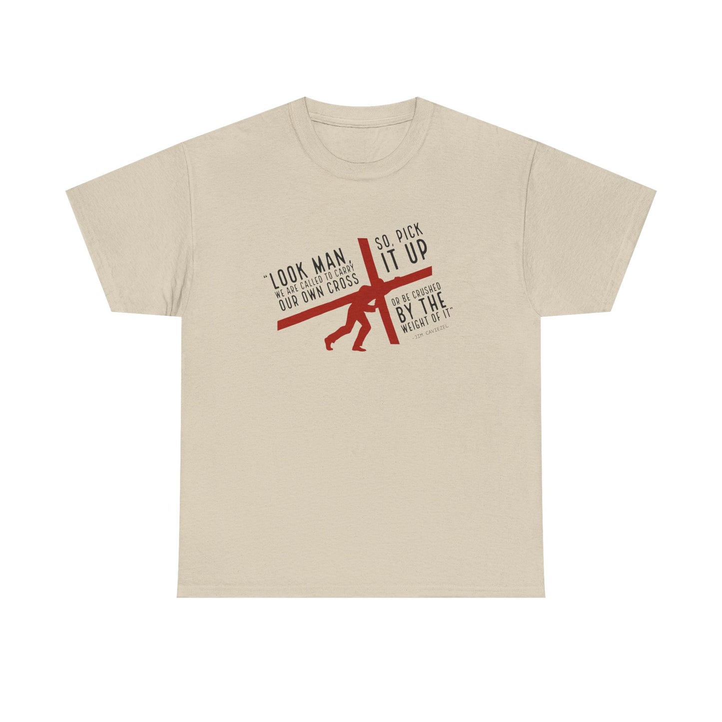 "Be Crushed by the Weight" Unisex Heavy Cotton Tee