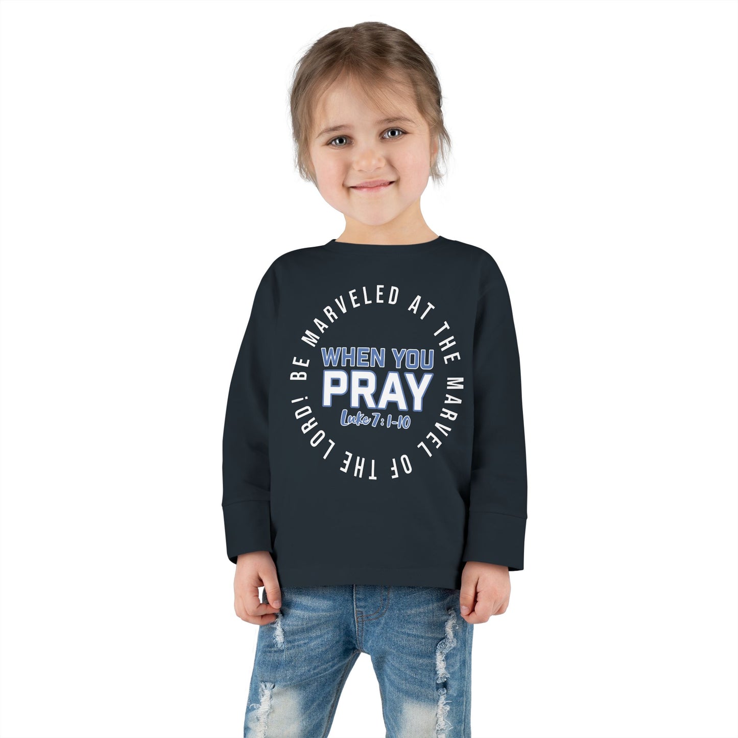 "Be Marveled" Toddler Long Sleeve Tee