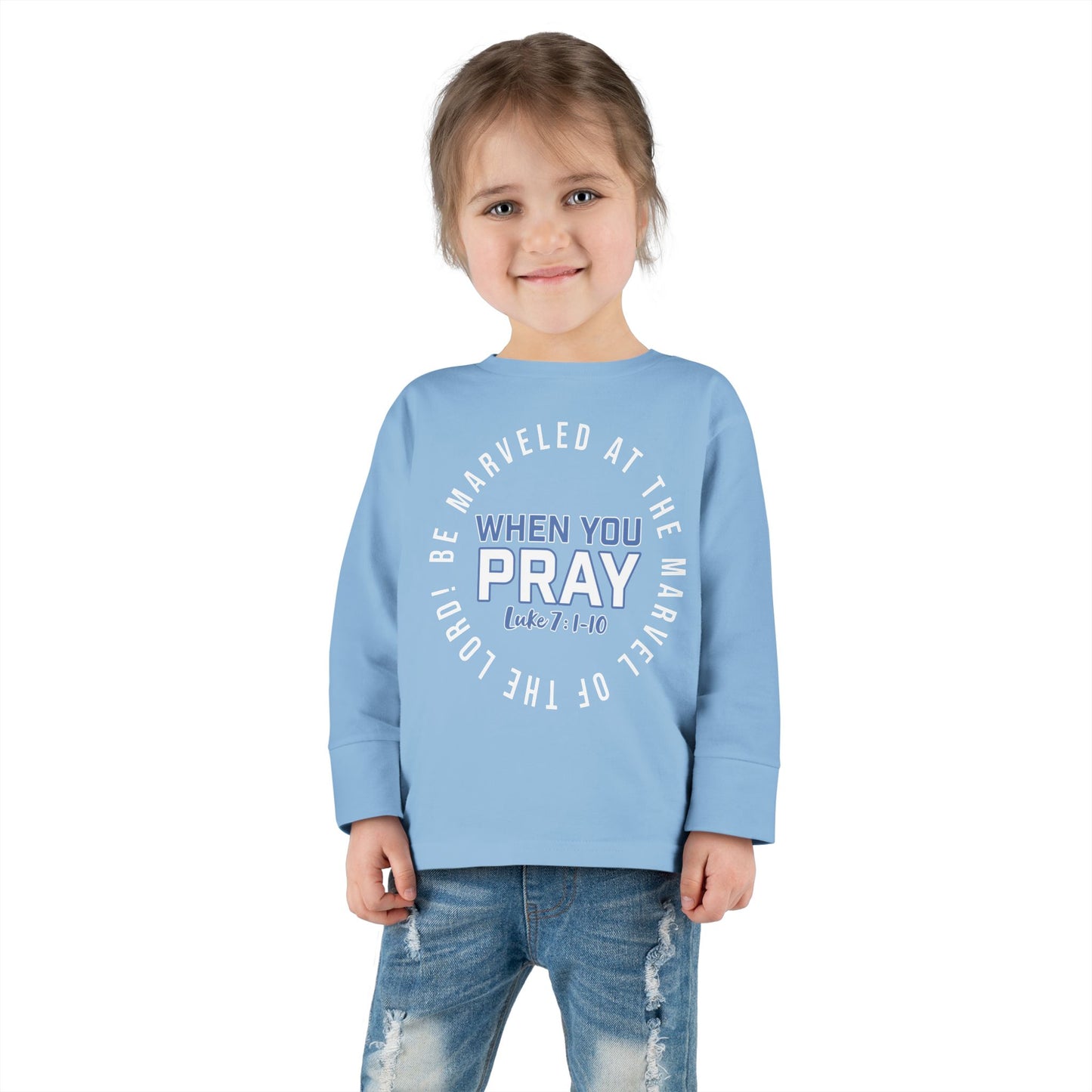 "Be Marveled" Toddler Long Sleeve Tee