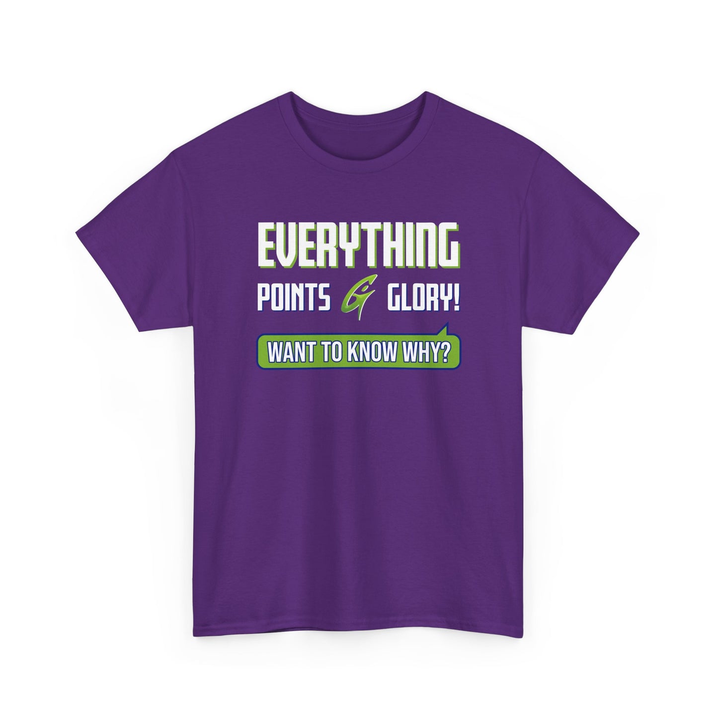 "Everything Points" Unisex Heavy Cotton Tee