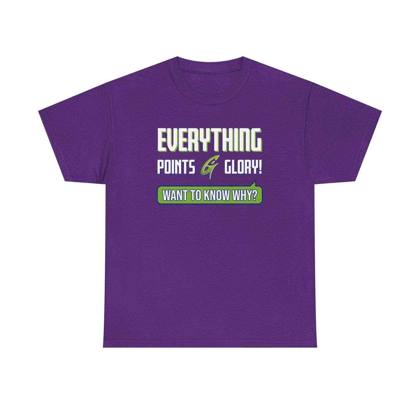 "Everything Points" Unisex Heavy Cotton Tee