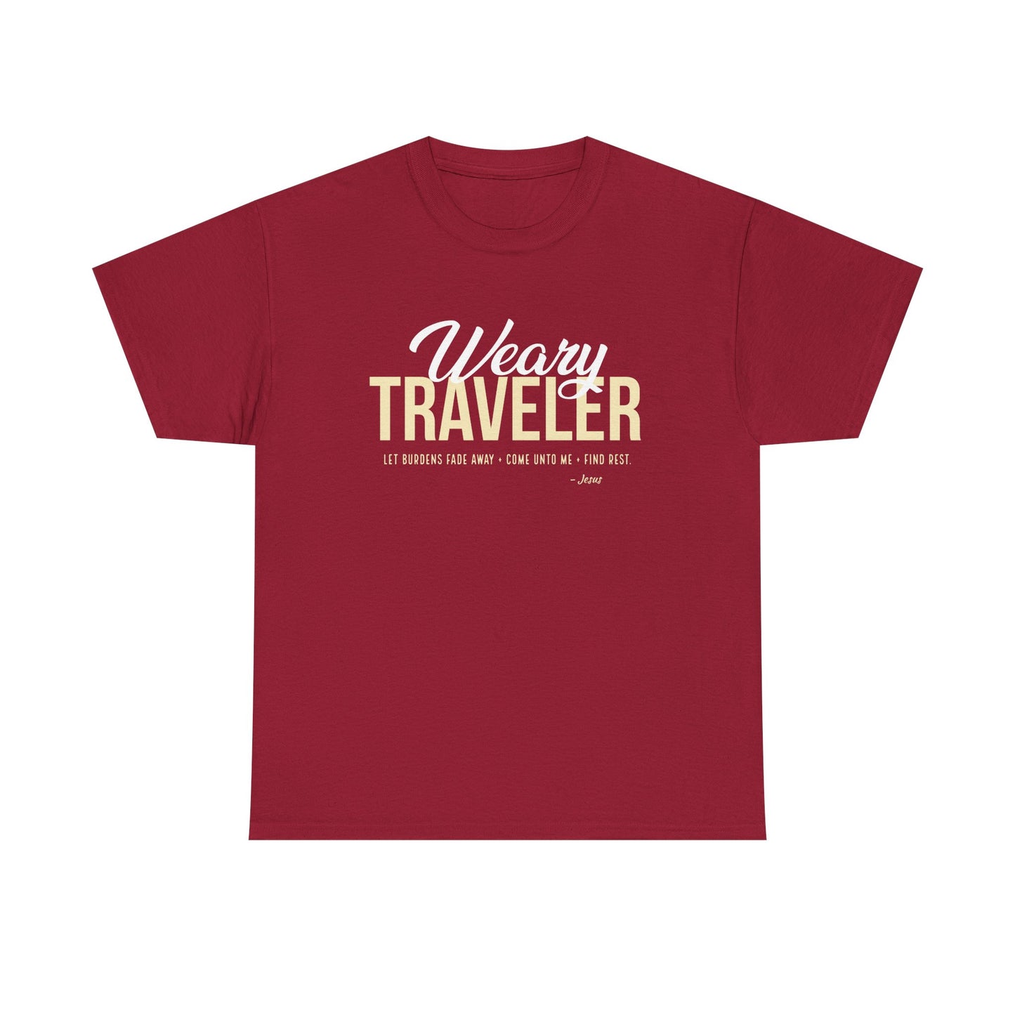 "Weary Traveler" Unisex Heavy Cotton Tee