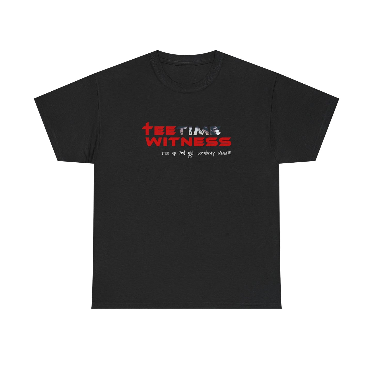 "Teetime Witness" Unisex Heavy Cotton Tee