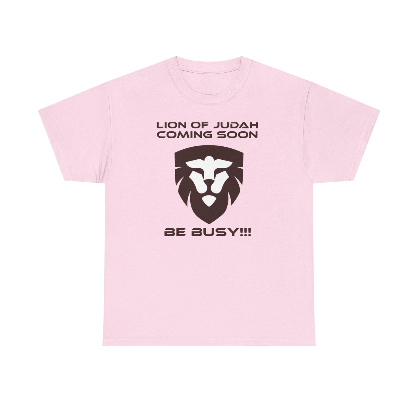 "Lion of Judah Coming Soon" Unisex Heavy Cotton Tee