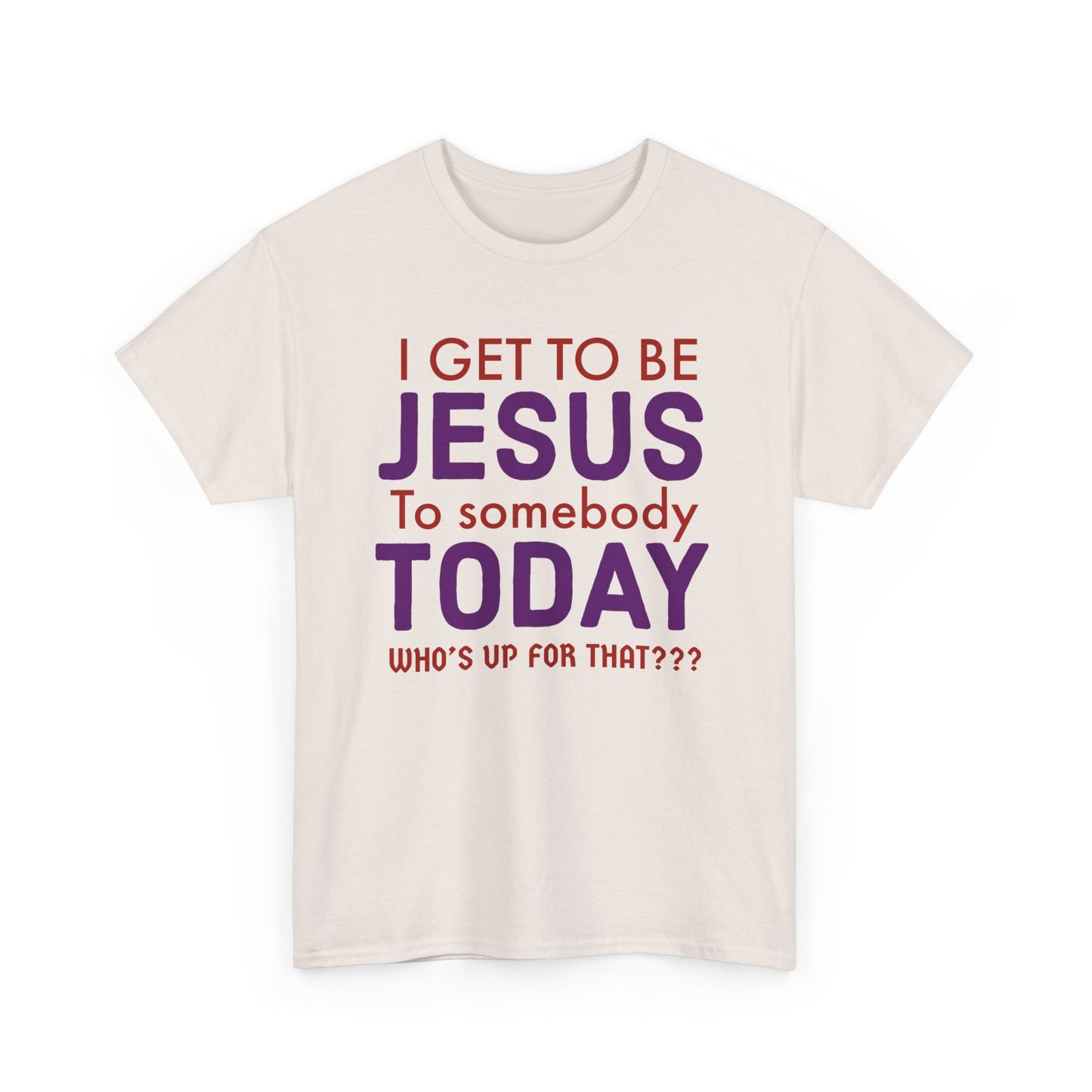 Jesus Today Evangelizer Unisex Tee - Perfect for Faith, Religious Gifts, Inspirational Wear, Church Events, Casual Style