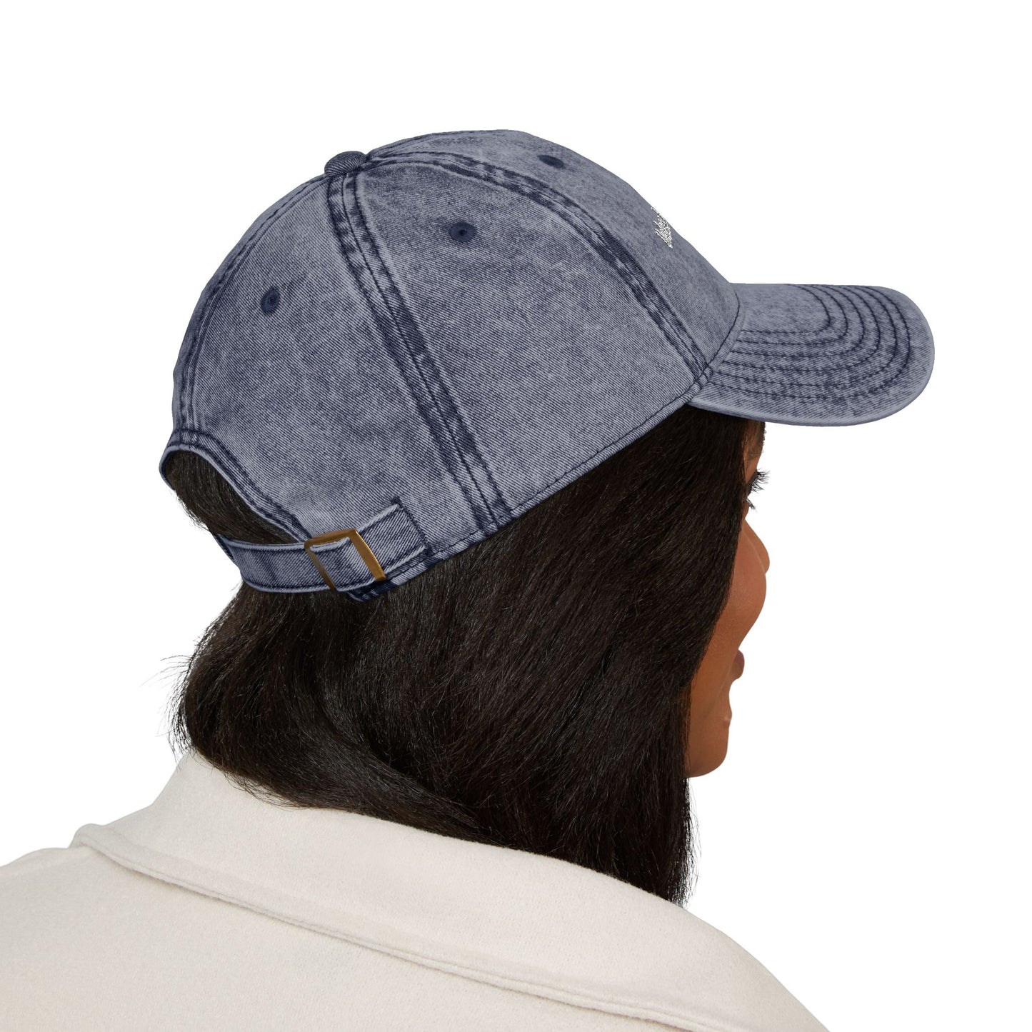 Be Yourself Jesus Vintage Embroidered Cap - Inspirational Quote Hat, Adjustable Dad Hat, Unique Gift, Casual Headwear, Vintage Style Cap