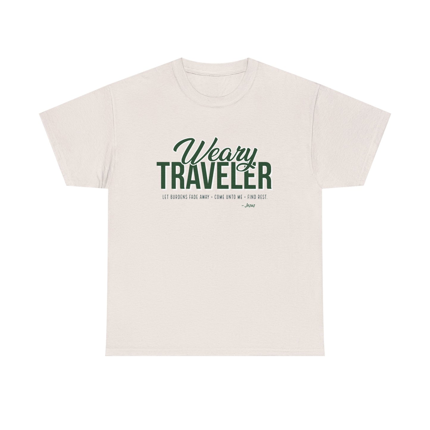 "Weary Traveler" Unisex Heavy Cotton Tee