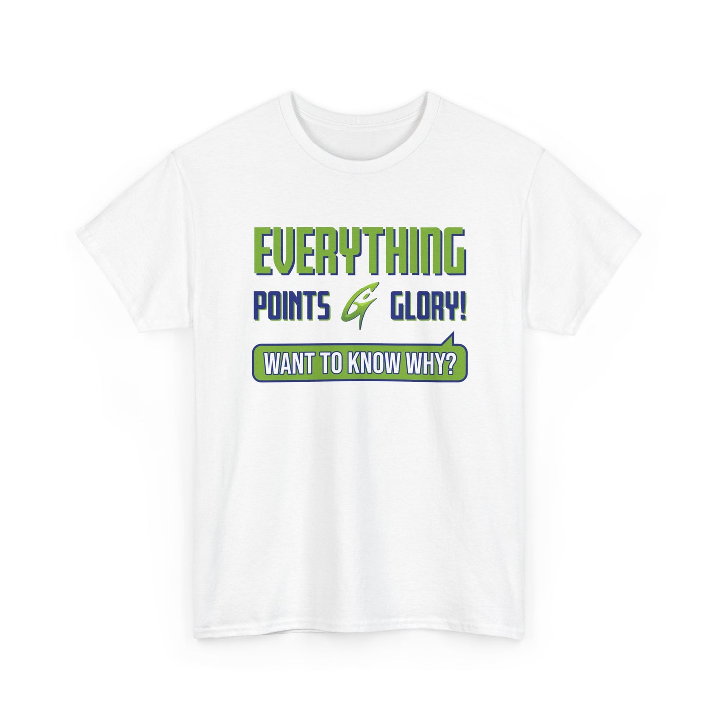 "Everything Points" Unisex Heavy Cotton Tee