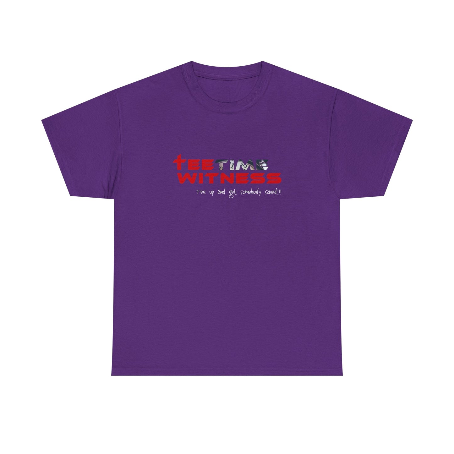 "Teetime Witness" Unisex Heavy Cotton Tee