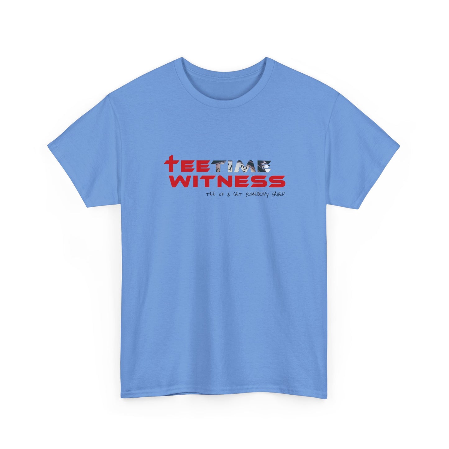 "Teetime Witness" Unisex Heavy Cotton Tee