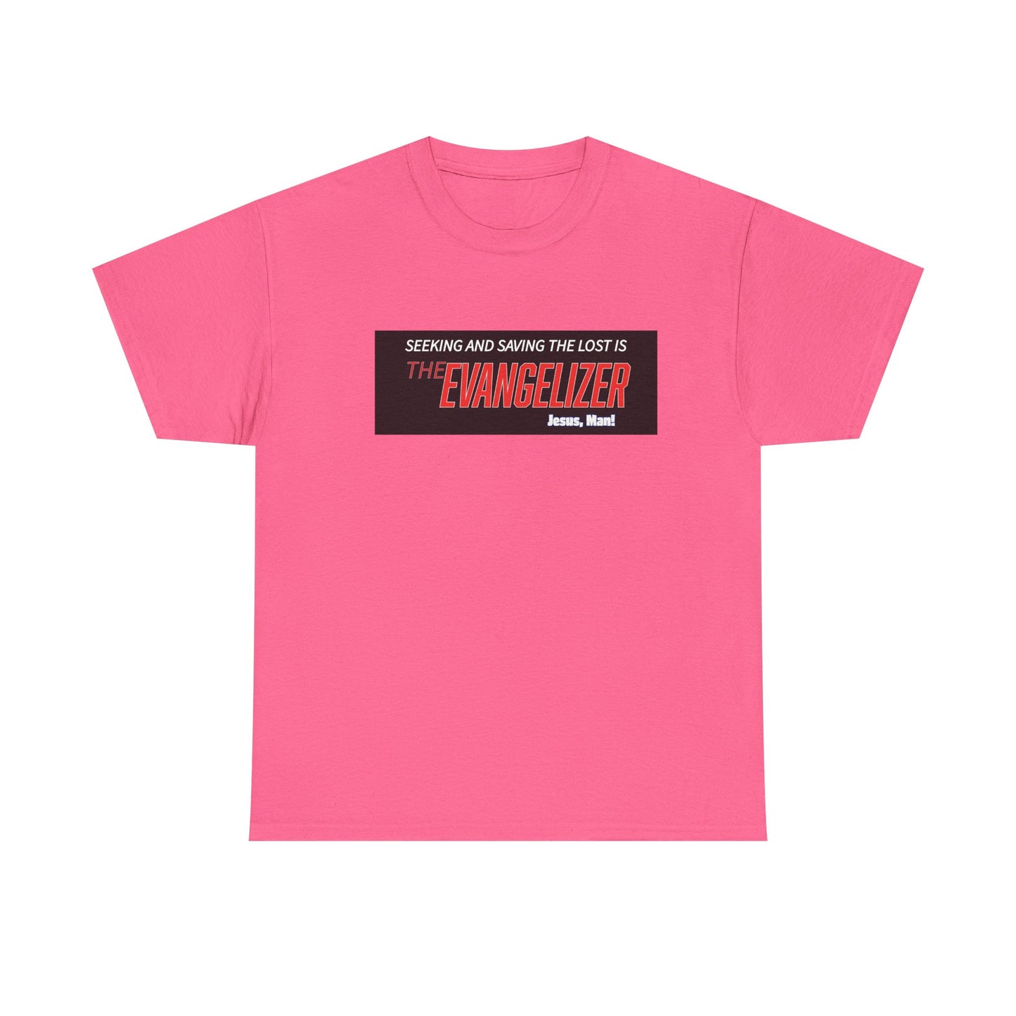 Evangelizer Unisex Heavy Cotton Tee | Faith-Based Gift, Christian Apparel, Inspirational Fashion, Church Events, Youth Group Wear