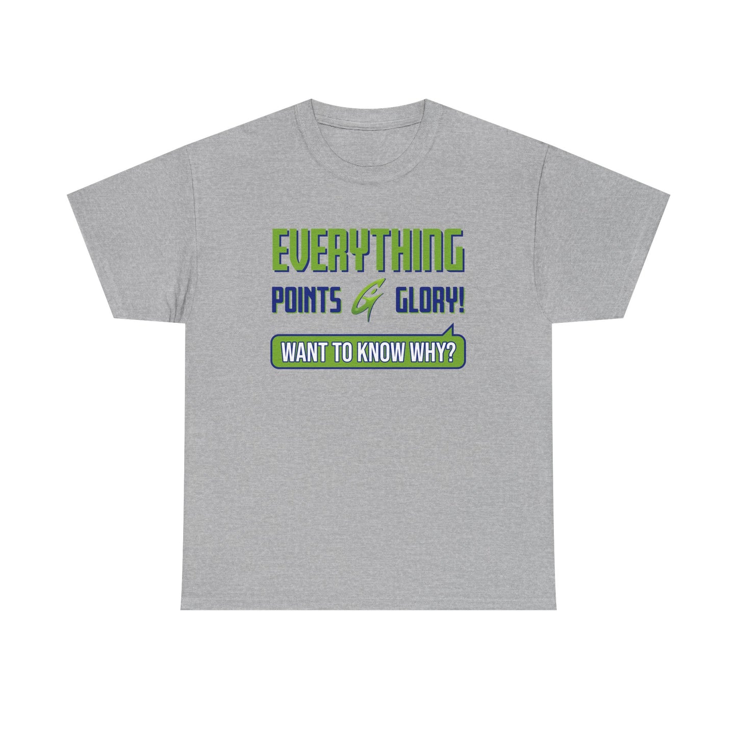 "Everything Points" Unisex Heavy Cotton Tee